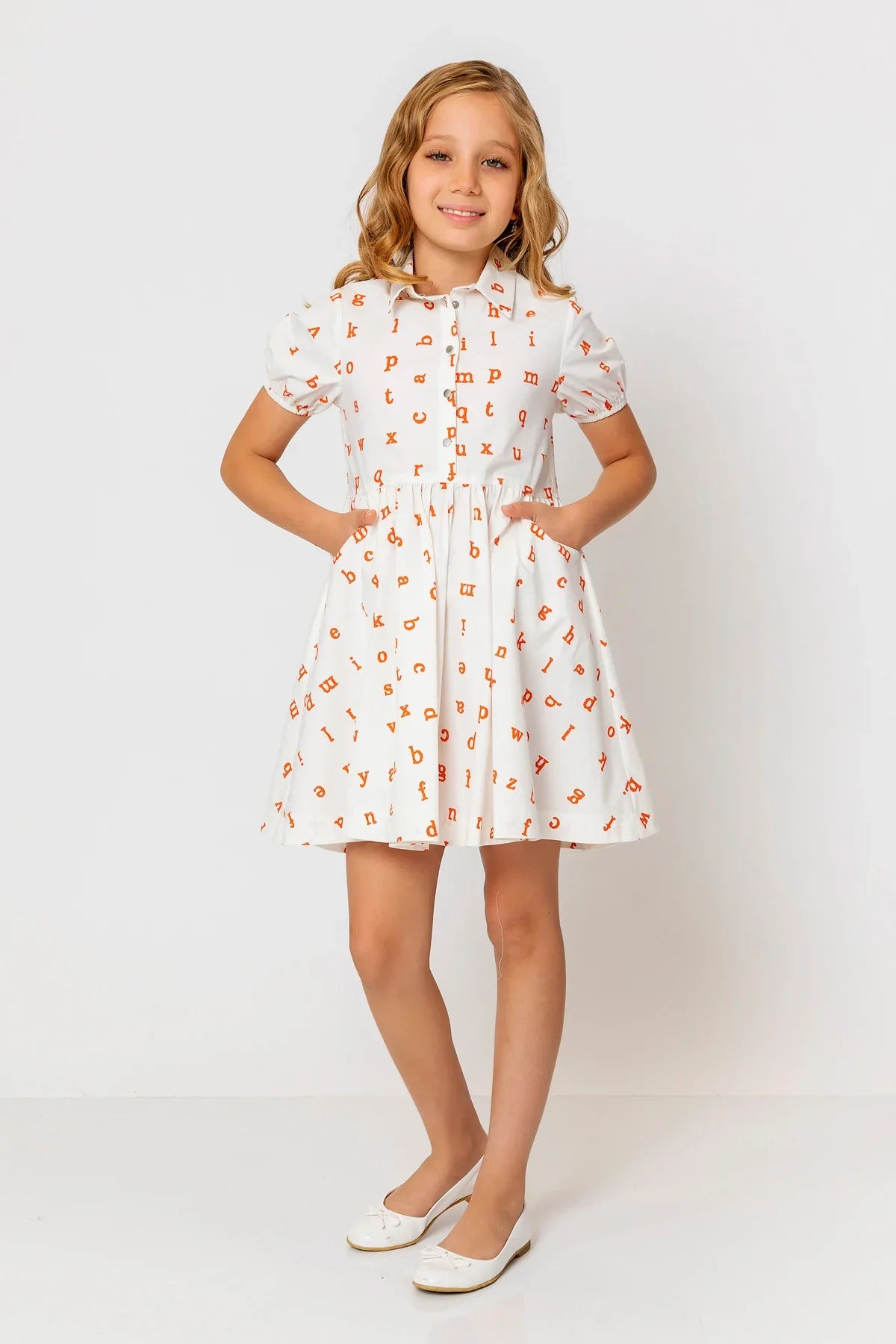 InCity Kids Girls Midi Alphabet Dress InCity Boys & Girls