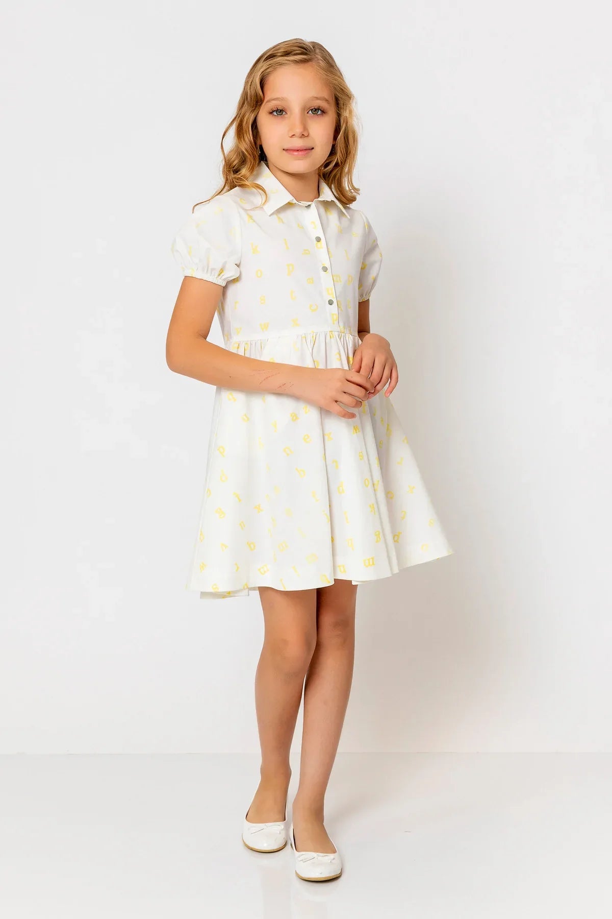 InCity Kids Girls Midi Alphabet Dress InCity Boys & Girls