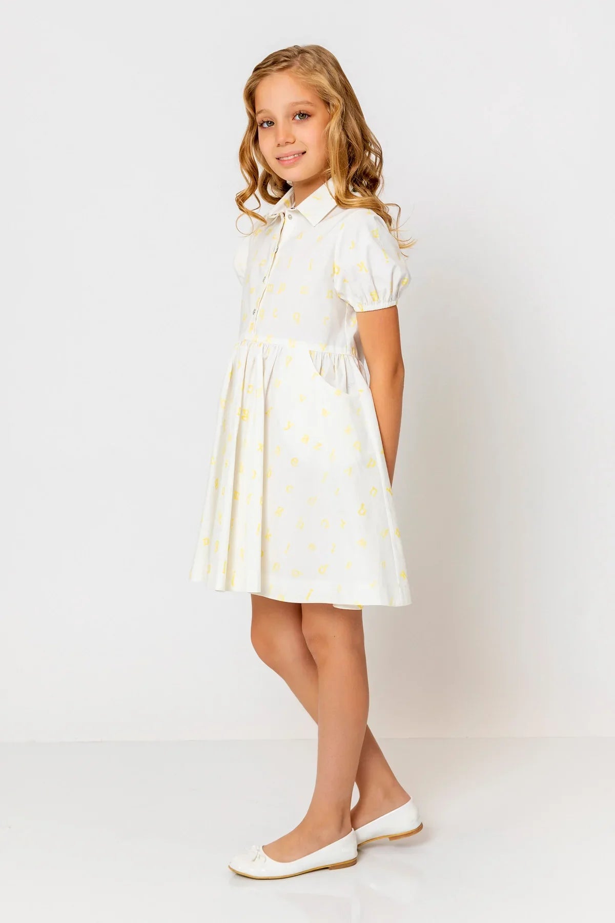 InCity Kids Girls Midi Alphabet Dress InCity Boys & Girls