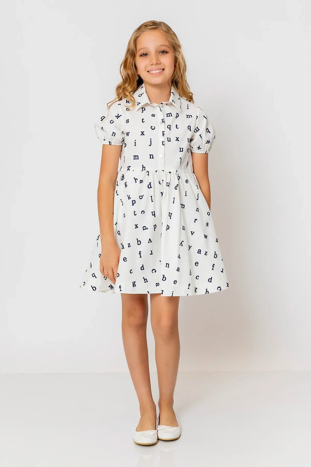 InCity Kids Girls Midi Alphabet Dress InCity Boys & Girls