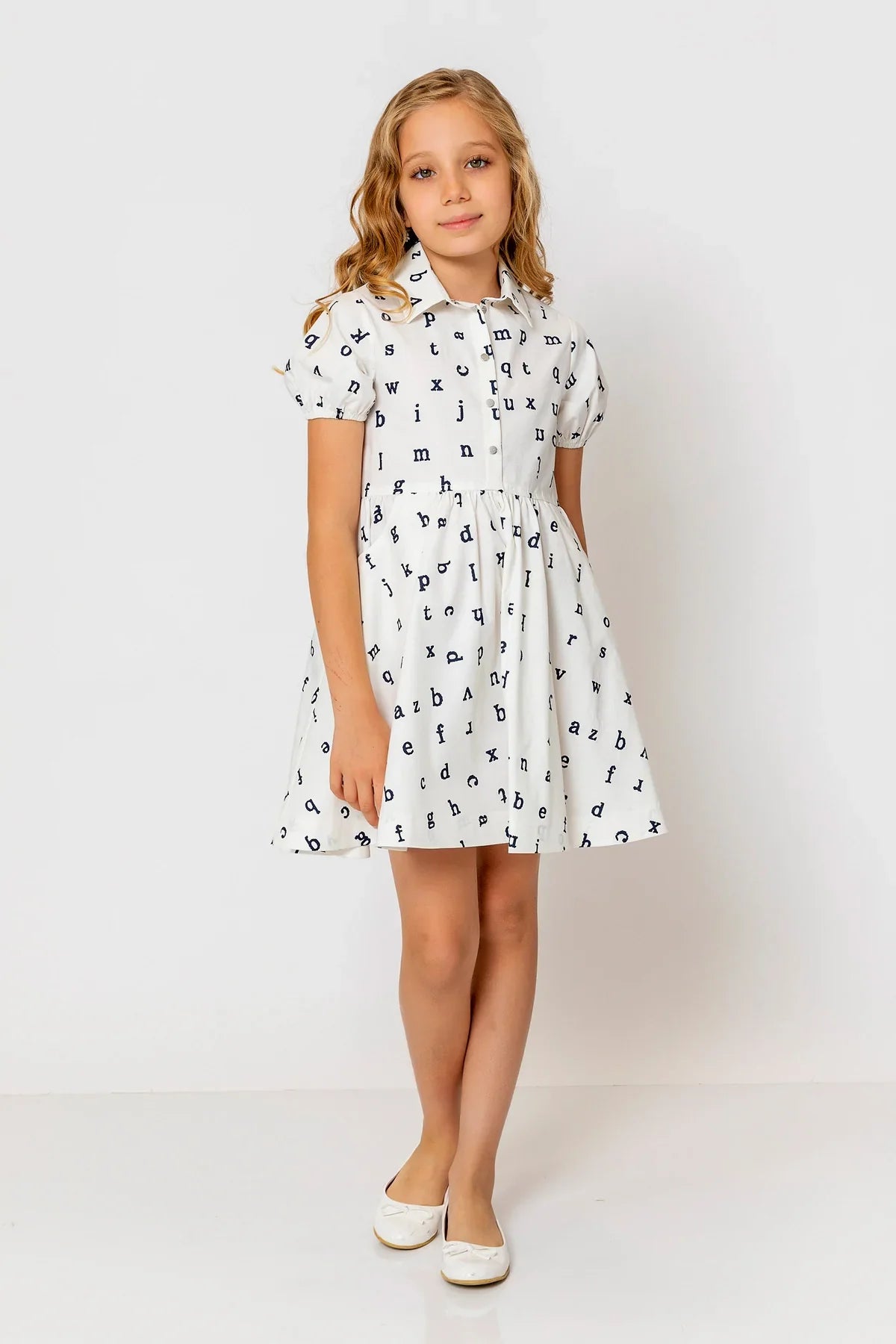 InCity Kids Girls Midi Alphabet Dress InCity Boys & Girls