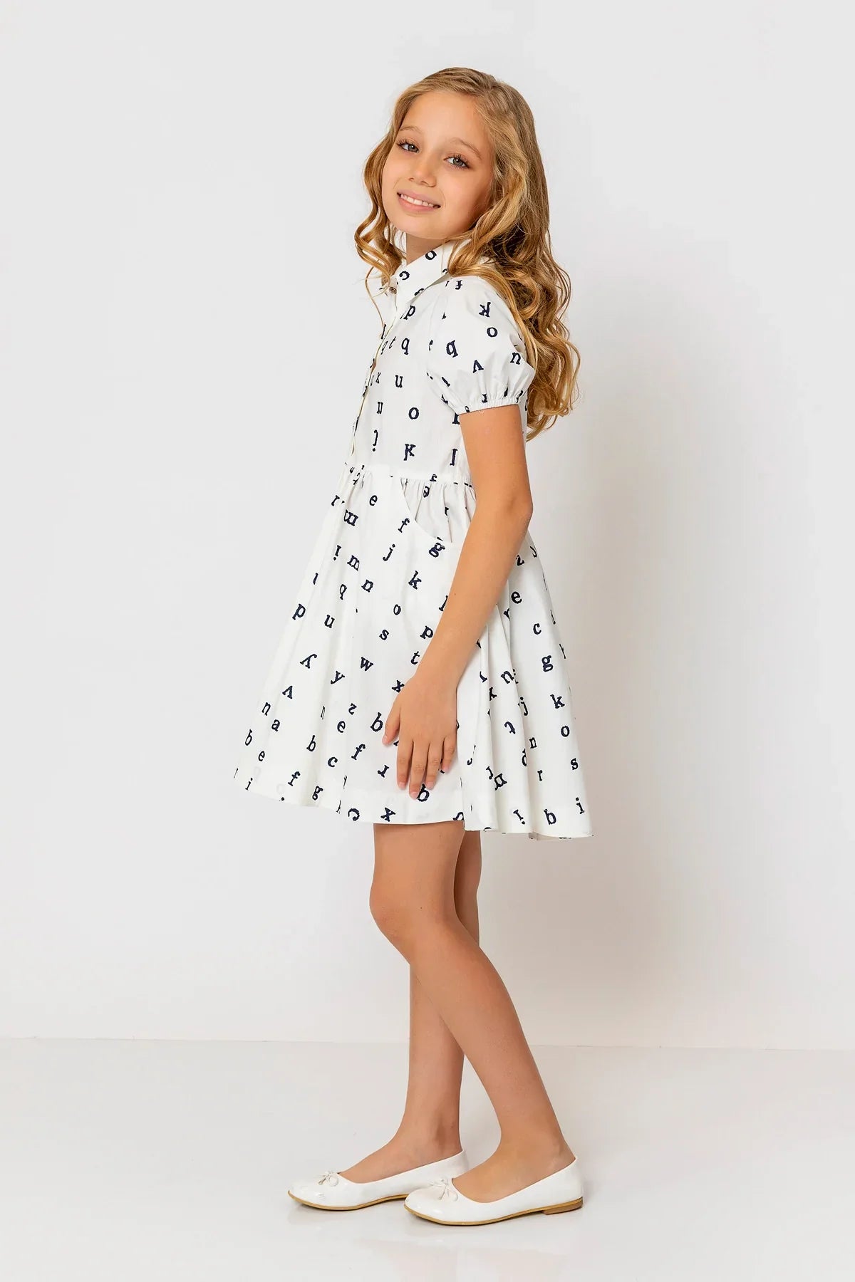 InCity Kids Girls Midi Alphabet Dress InCity Boys & Girls