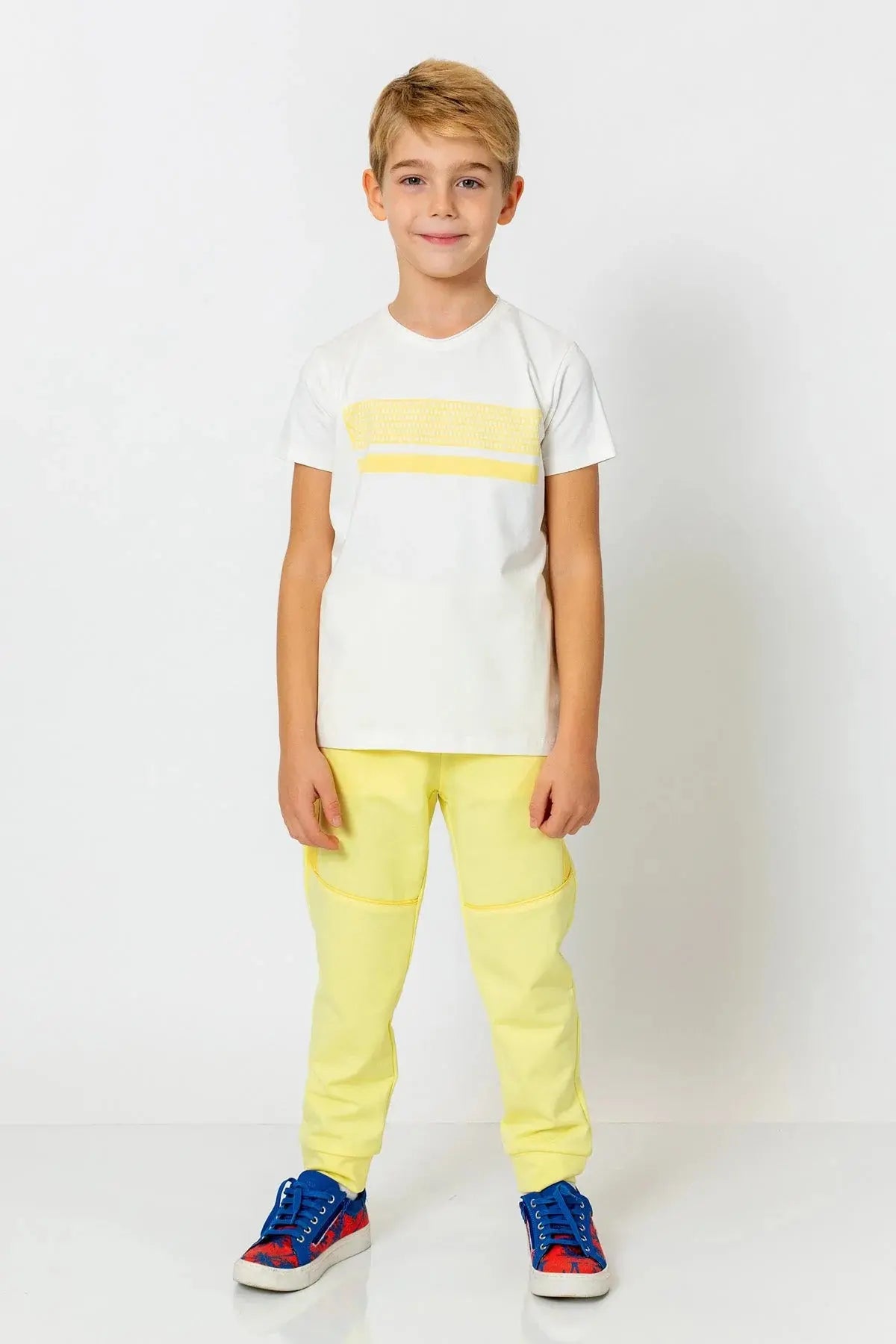 InCity Boys (3002) - Kısa Kollu Yuvarlak Yaka Baskılı T-Shirt dogan-811