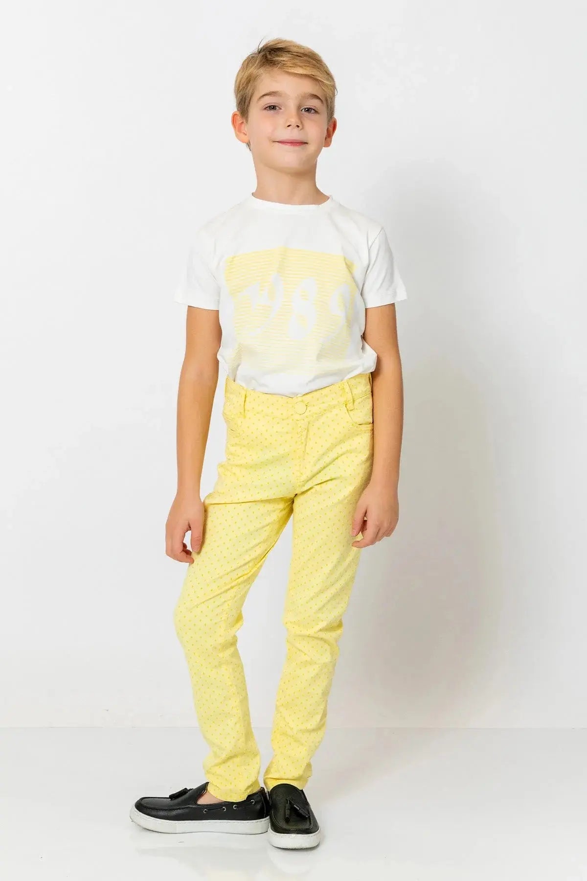 InCity Boys (3009) - Yuvarlak Yaka Ksa Kol 1989 T-shirt dogan-811