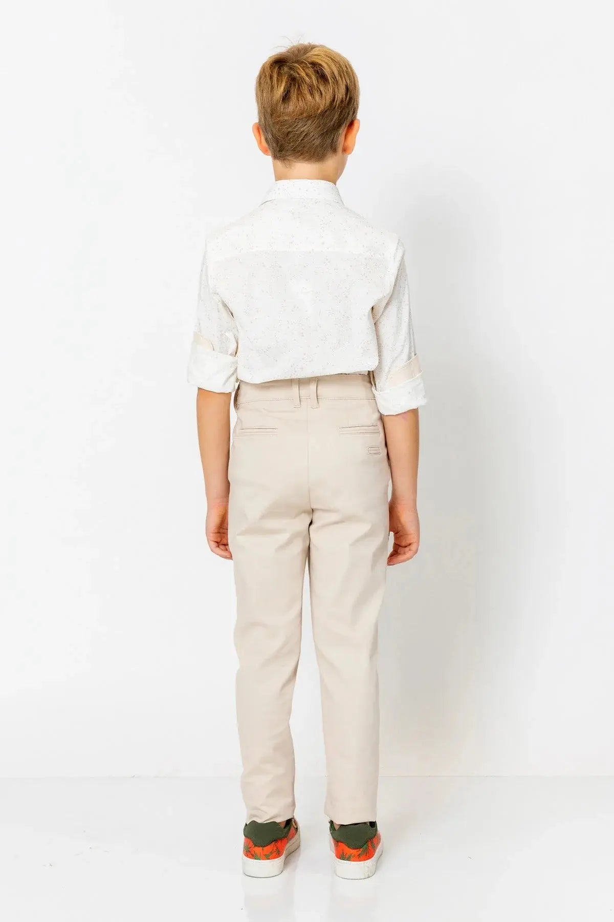 InCity Boys (3030) - Baskılı Uzun Kollu Gömlek dogan-811