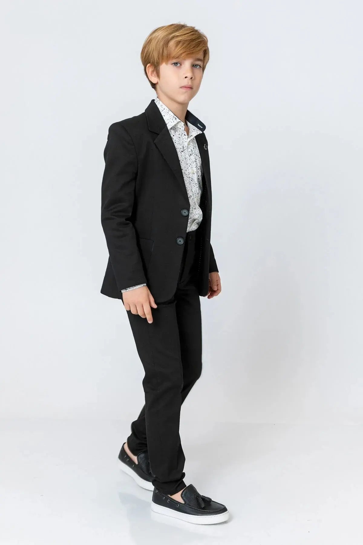 InCity Boys (3030) - Baskılı Uzun Kollu Gömlek dogan-811