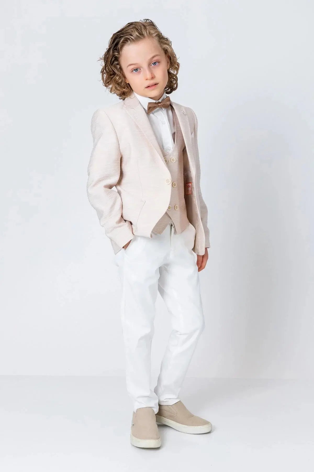 InCity Boys (3037) - 2 Parça Takm Yelek + Blazer dogan-811