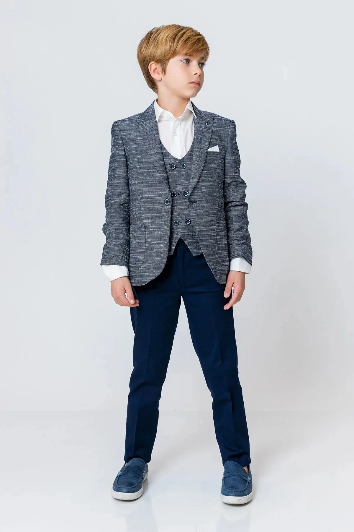 InCity Boys (3037) - 2 Parça Takm Yelek + Blazer dogan-811