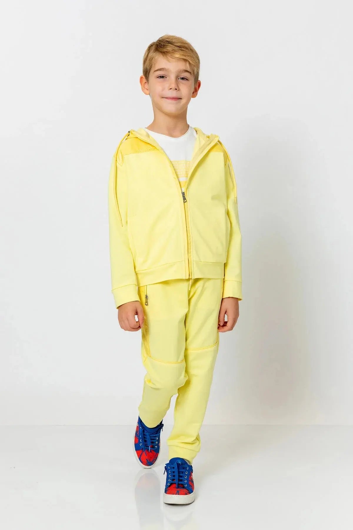 InCity Boys (3165) - Beli Lastikli Fermuarl Jogger Pantolon dogan-811