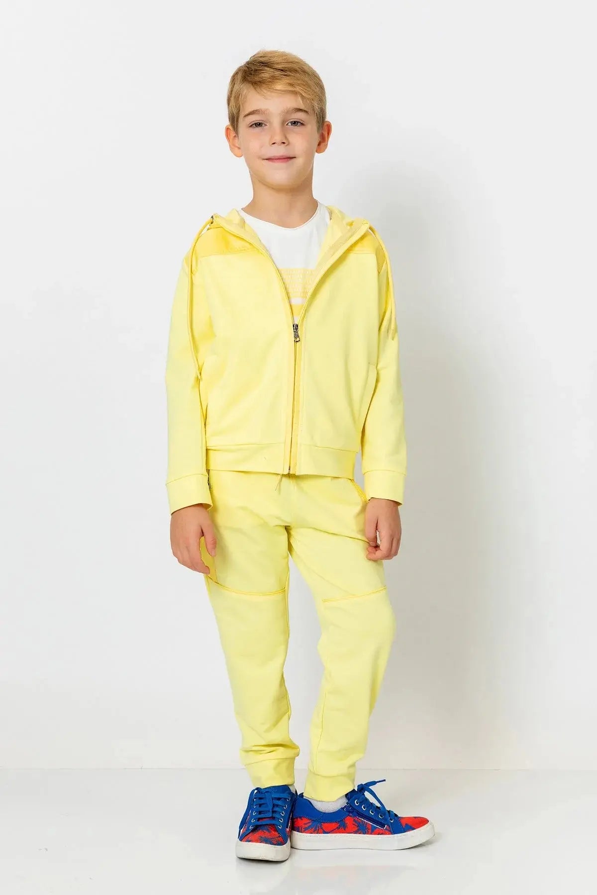 InCity Boys (3165) - Beli Lastikli Fermuarl Jogger Pantolon dogan-811