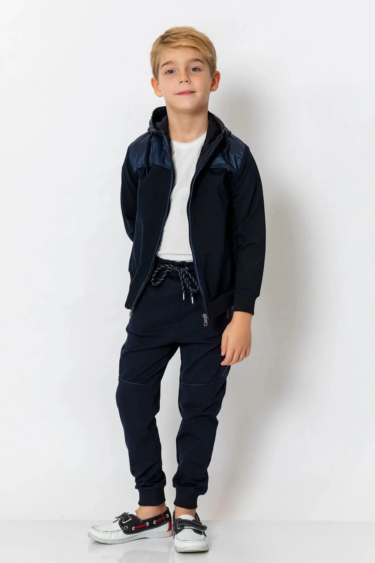 InCity Boys (3165) - Beli Lastikli Fermuarl Jogger Pantolon dogan-811