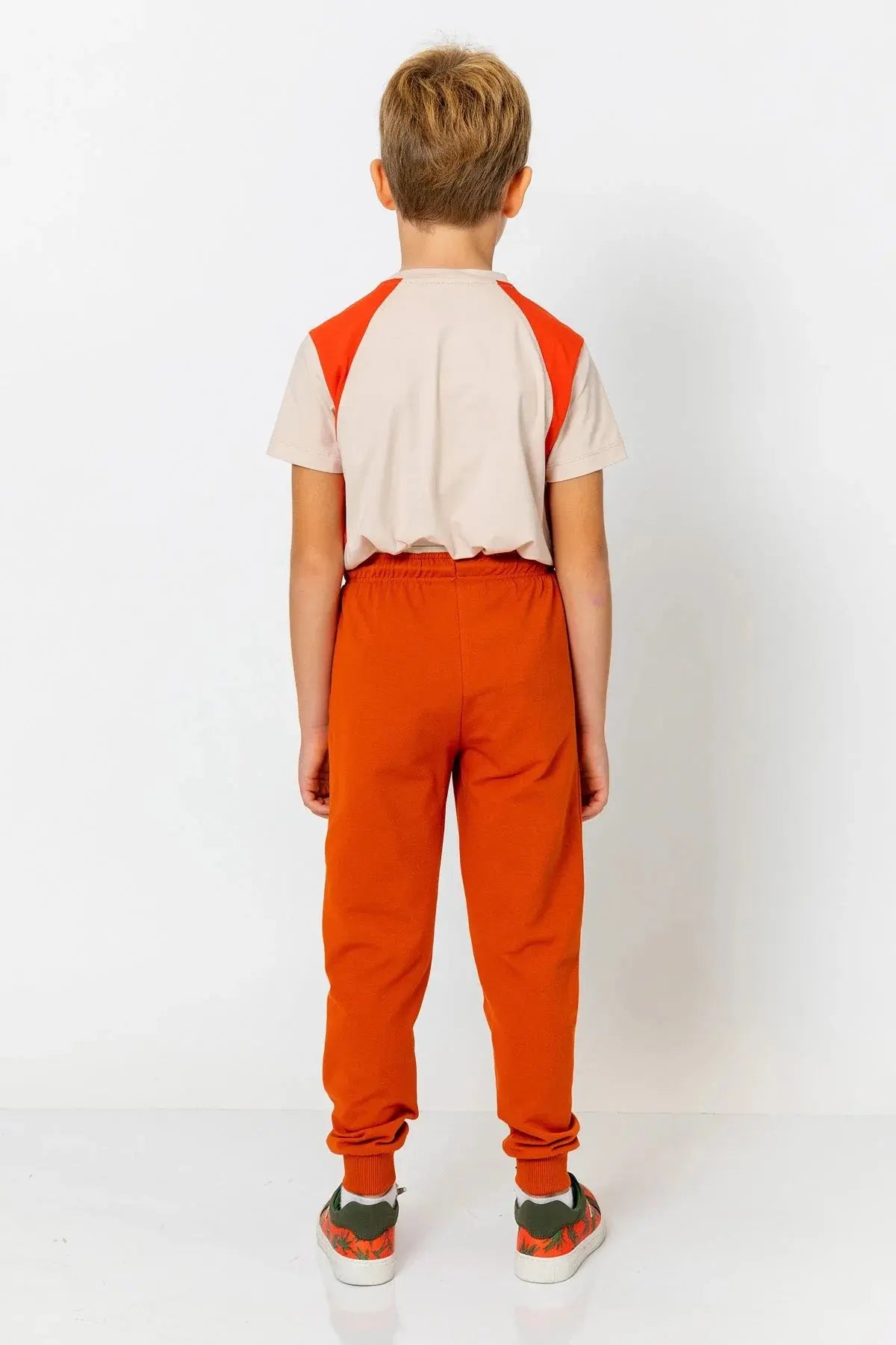 InCity Boys (3200) - Beli Lastikli Fermuarl Jogger Pantolon dogan-811