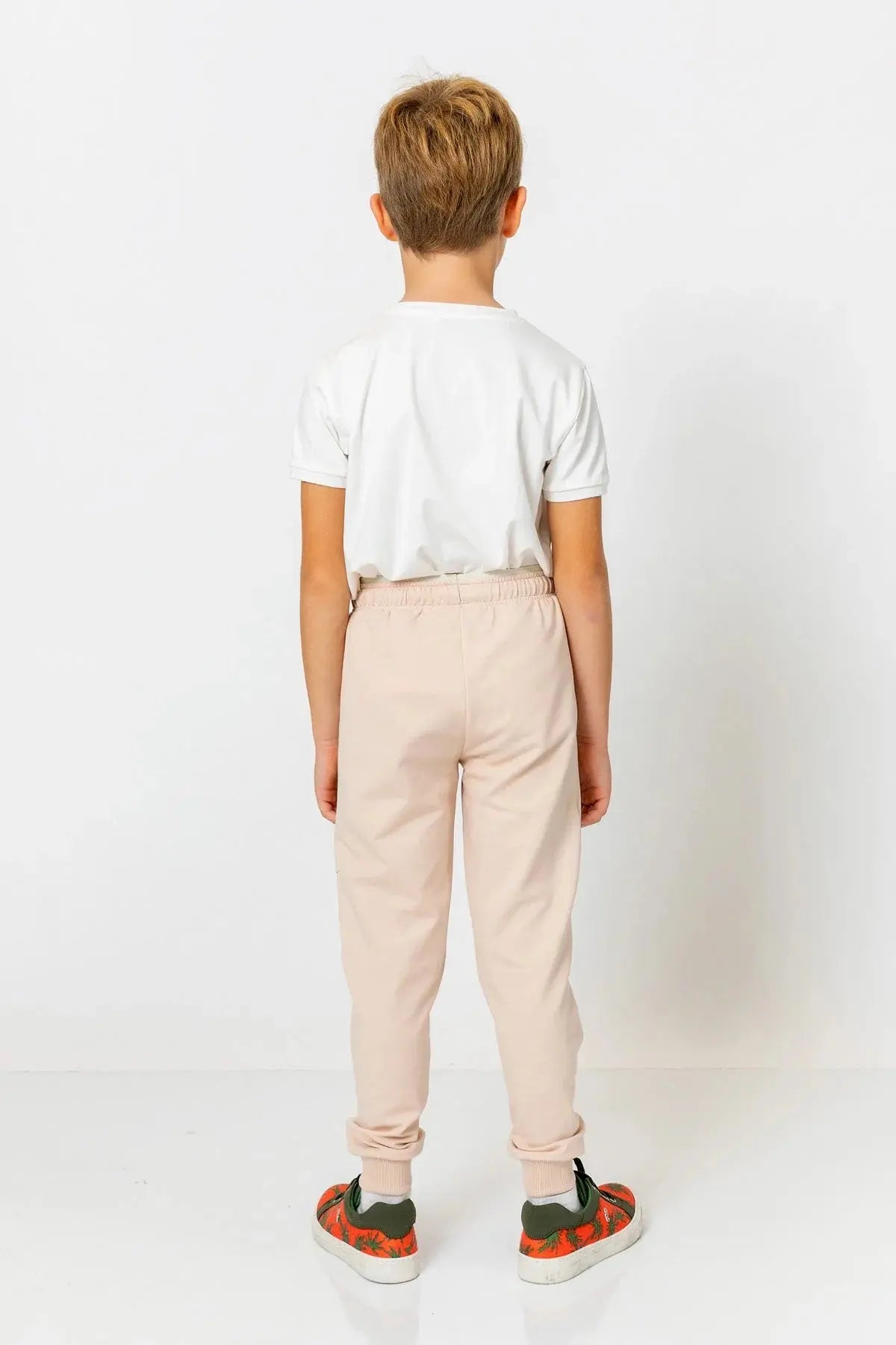 InCity Boys (3200) - Beli Lastikli Fermuarl Jogger Pantolon dogan-811