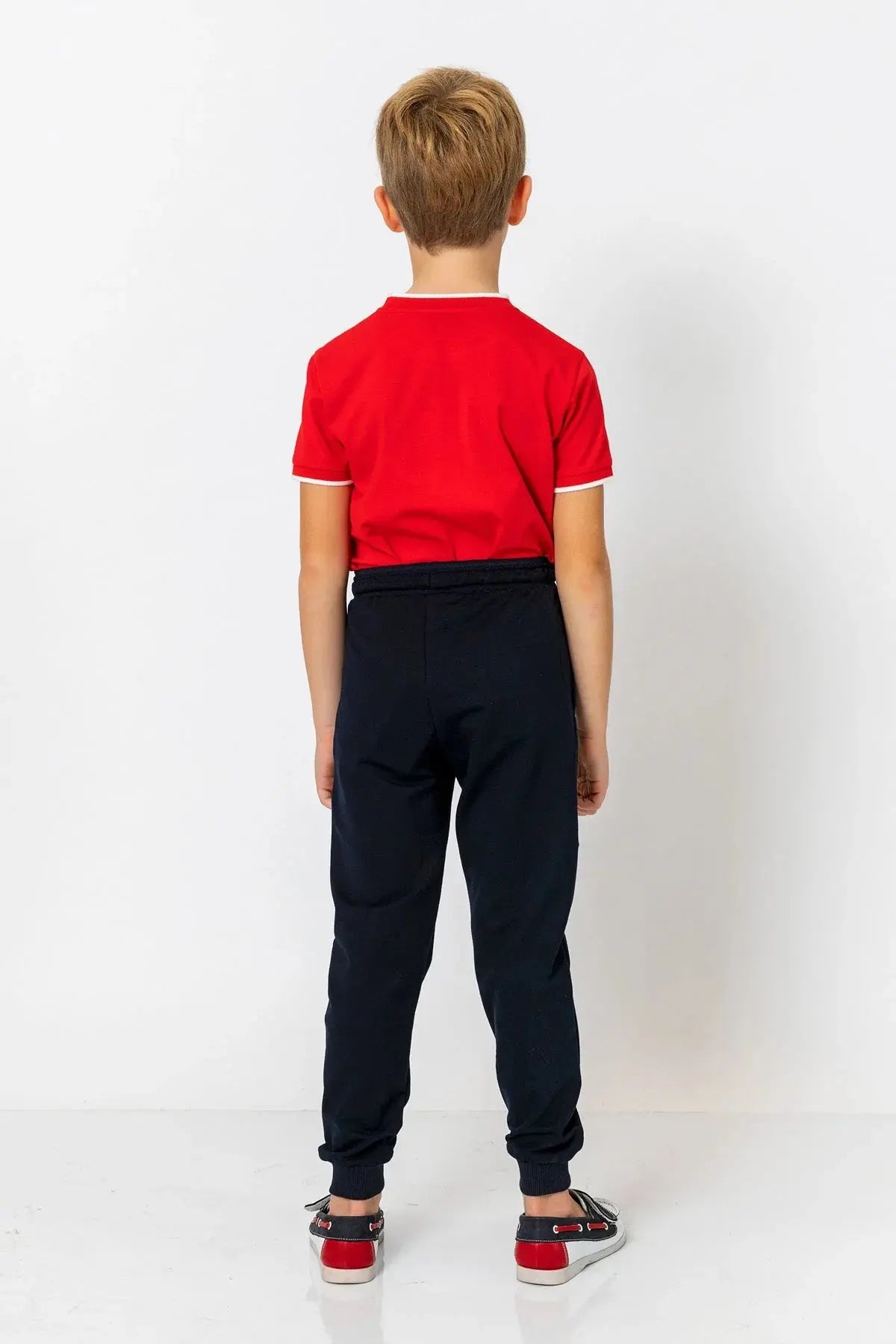 InCity Boys (3200) - Beli Lastikli Fermuarl Jogger Pantolon dogan-811