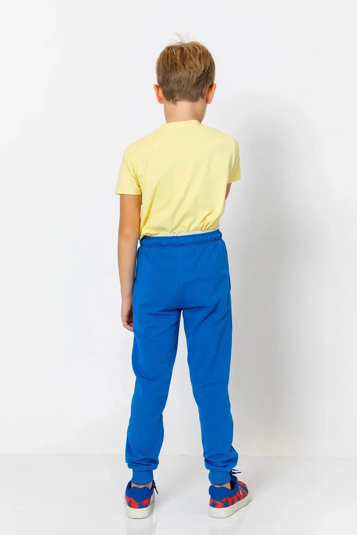 InCity Boys (3200) - Beli Lastikli Fermuarl Jogger Pantolon dogan-811