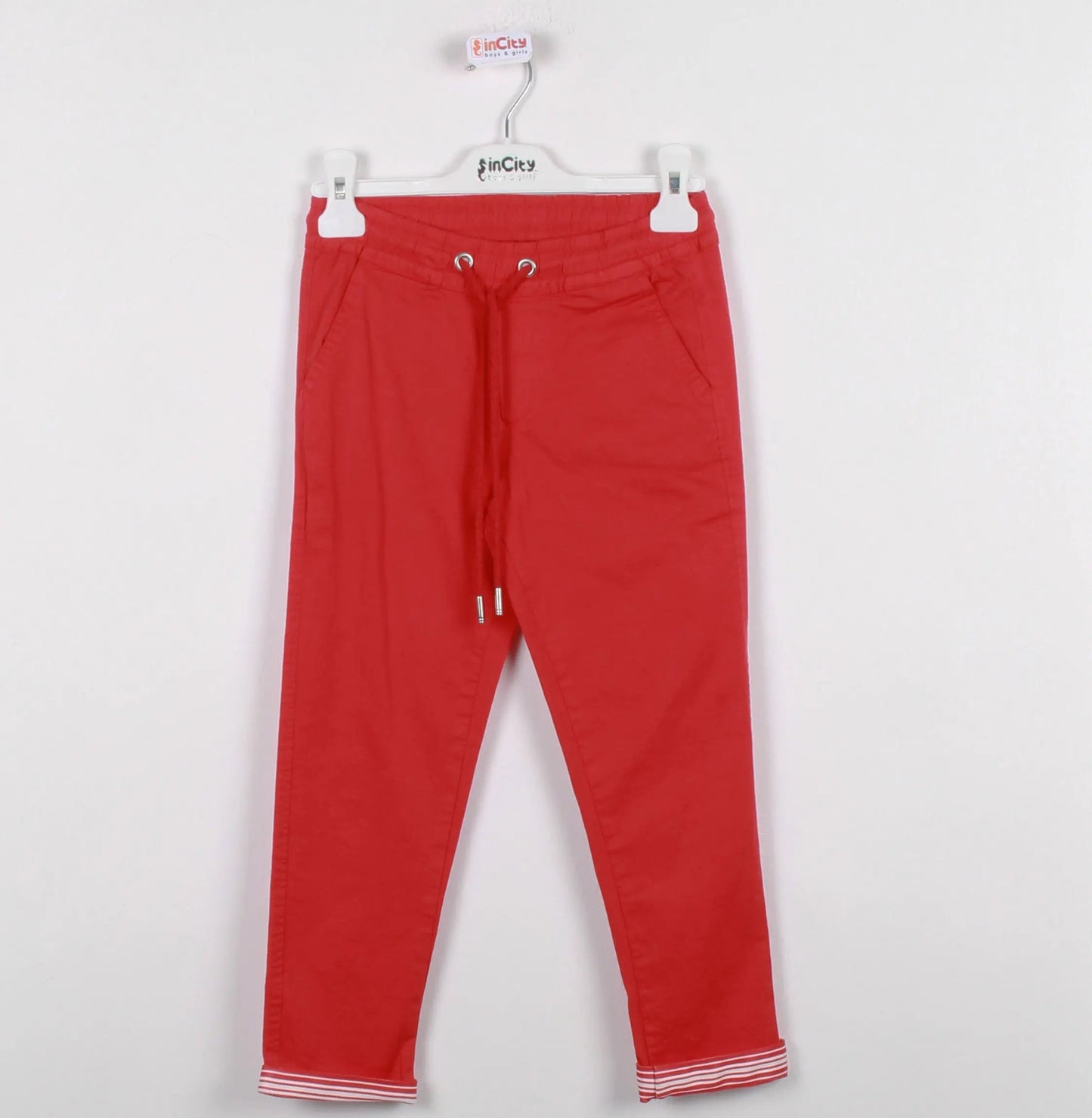 InCity Kids Boys Elastic Waist Straight Leg Comfy Pants InCity Boys & Girls