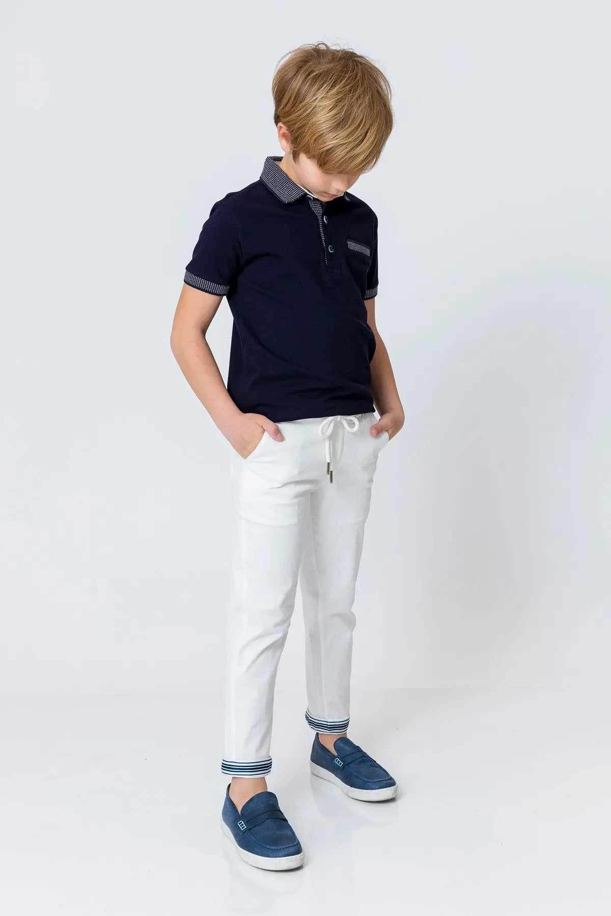 InCity Kids Boys Elastic Waist Straight Leg Comfy Pants InCity Boys & Girls