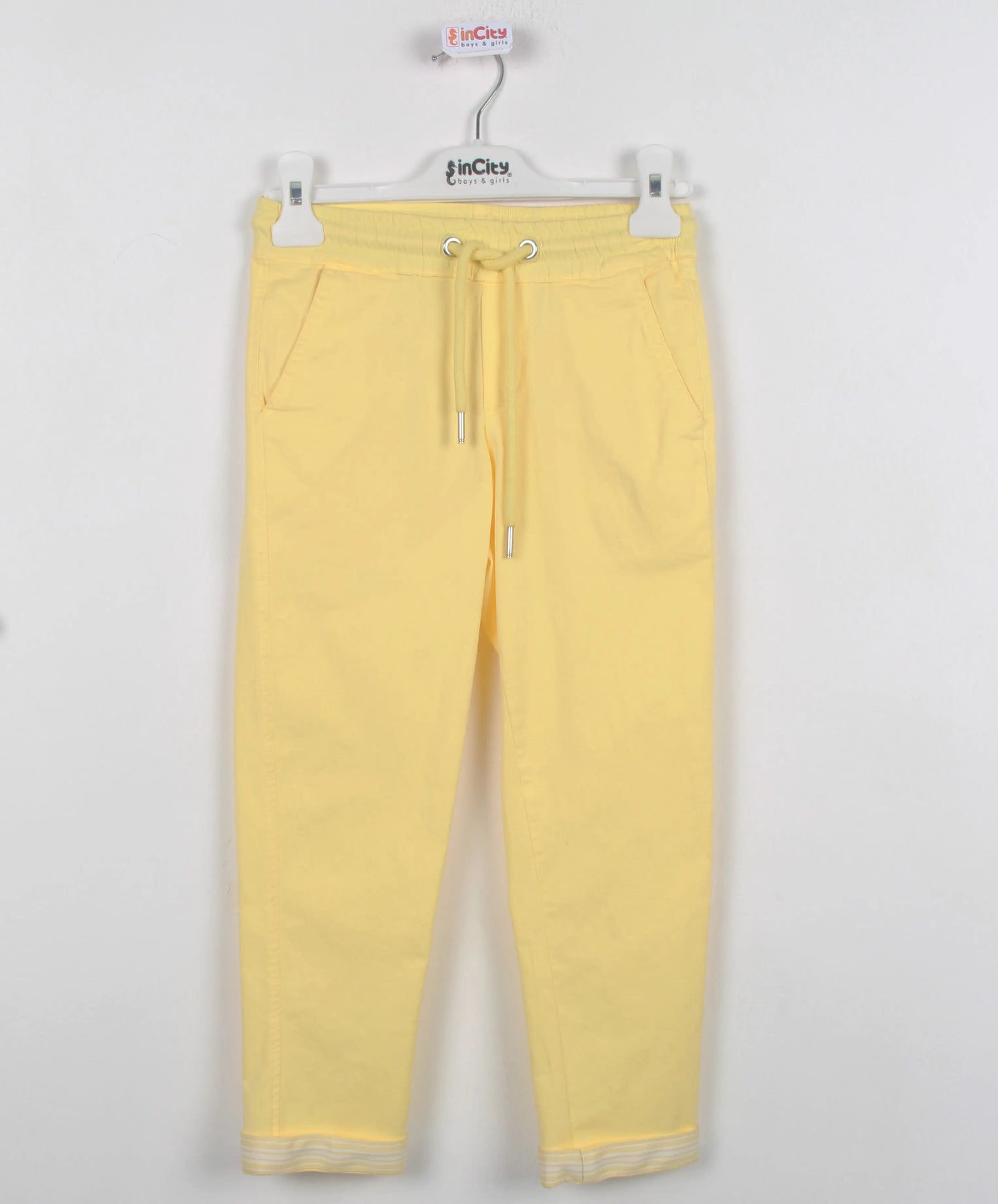 InCity Kids Boys Elastic Waist Straight Leg Comfy Pants InCity Boys & Girls