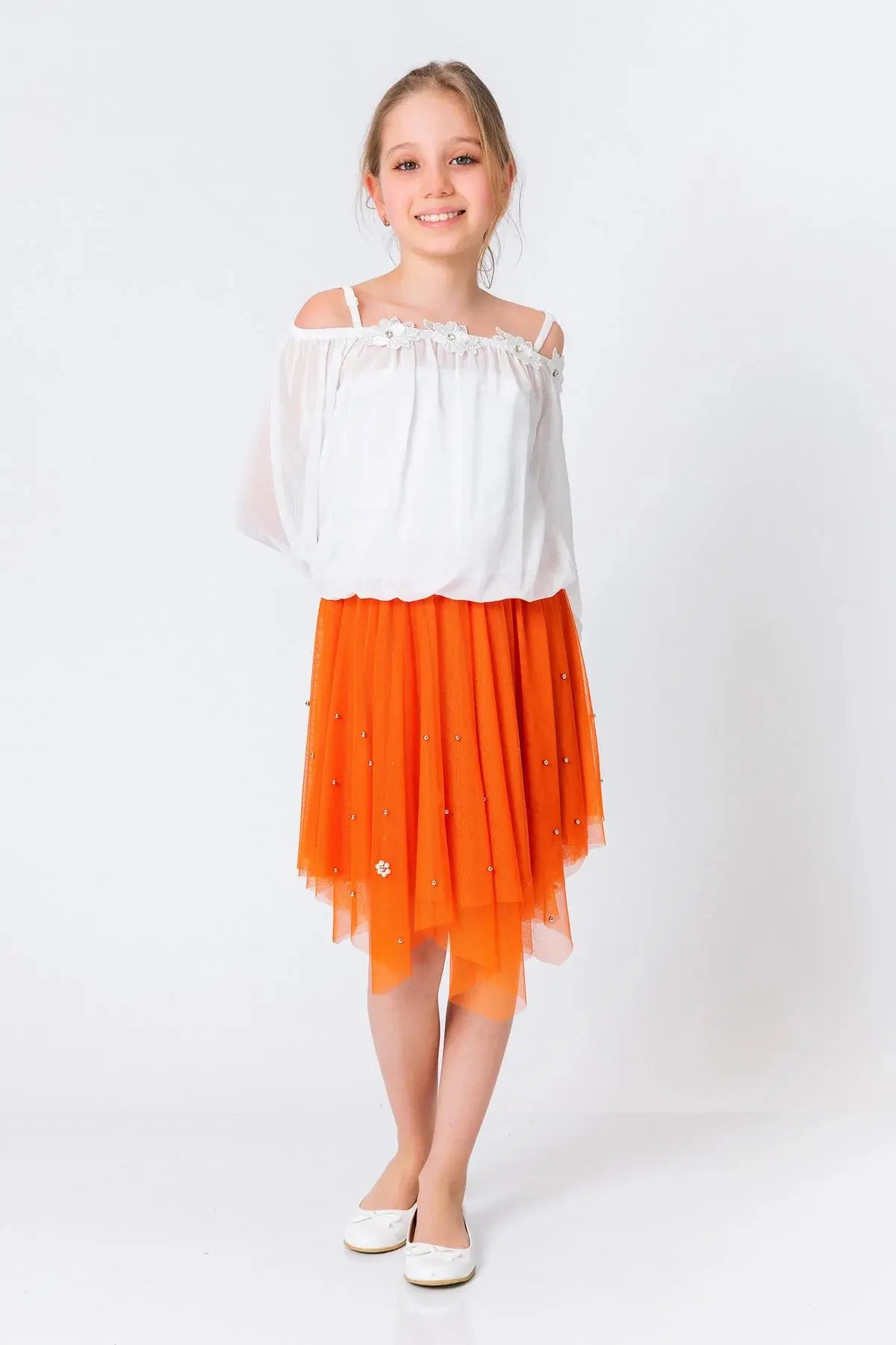 InCity Kids Girls High Low Fashion Skirt InCity Boys & Girls