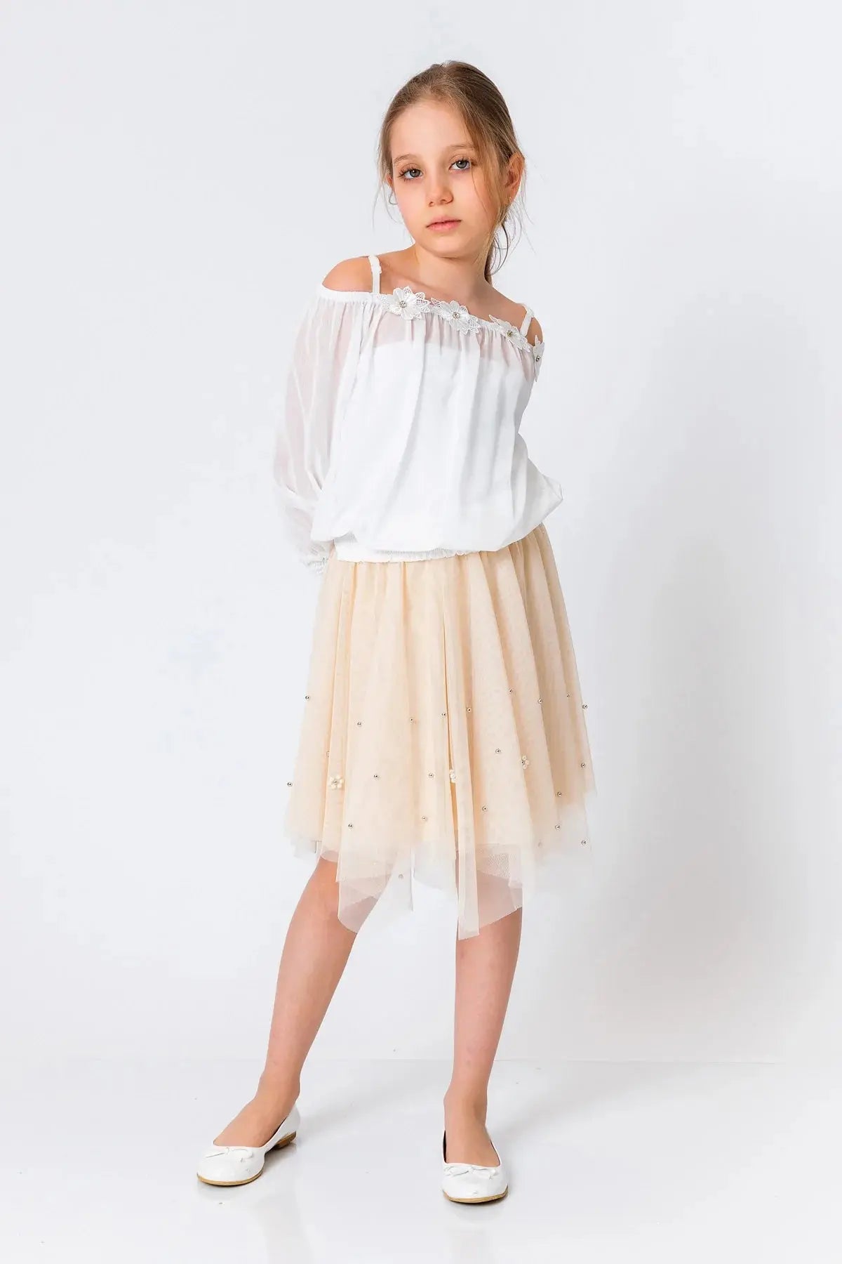 InCity Kids Girls High Low Fashion Skirt InCity Boys & Girls