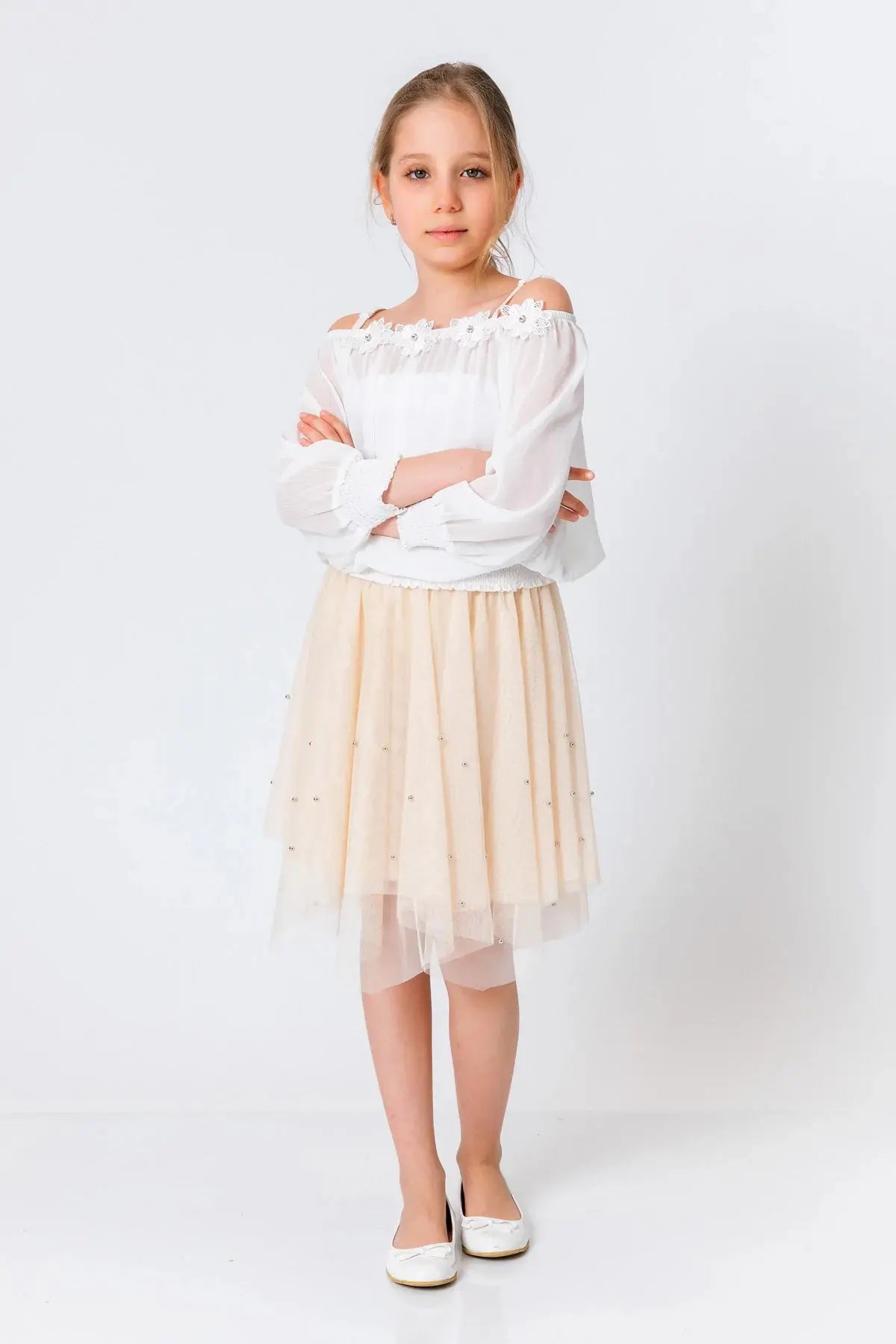 InCity Kids Girls High Low Fashion Skirt InCity Boys & Girls