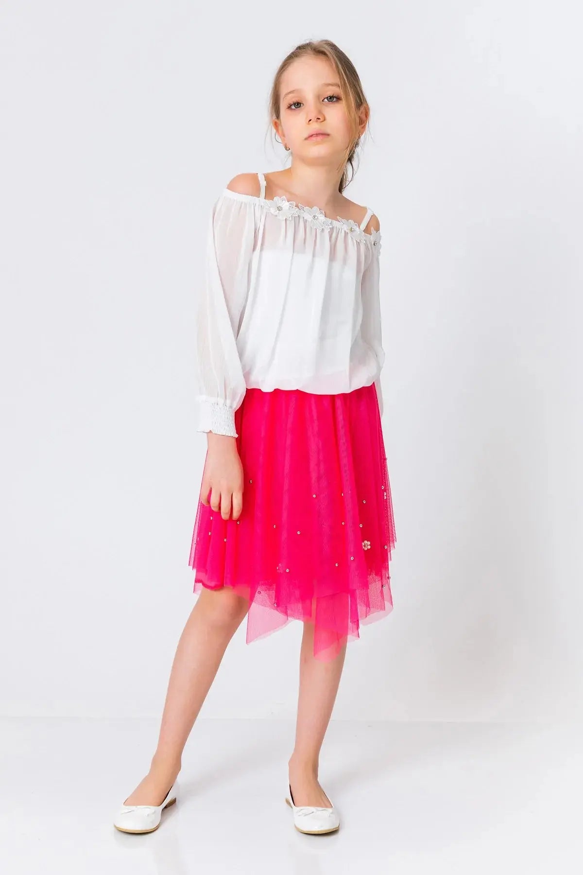 InCity Kids Girls High Low Fashion Skirt InCity Boys & Girls
