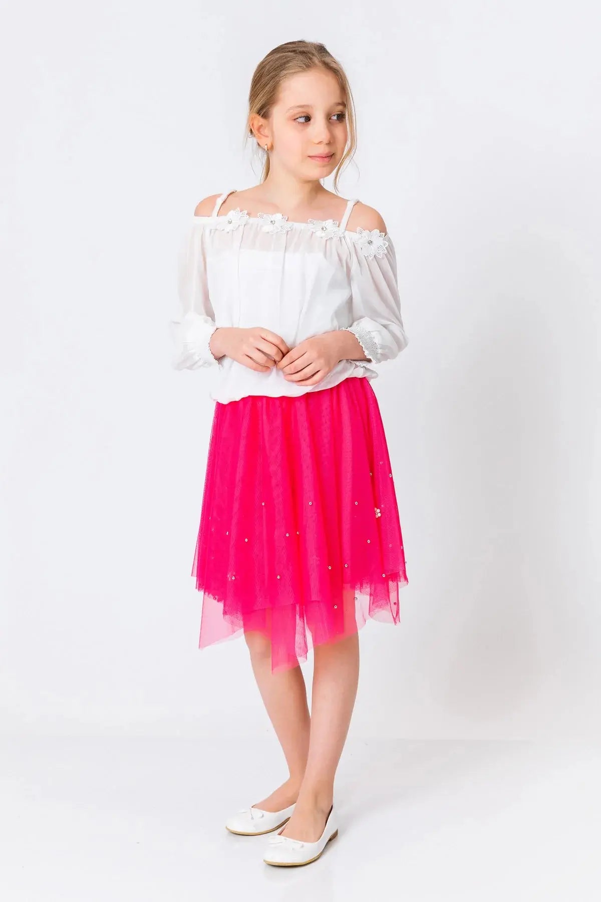 InCity Kids Girls High Low Fashion Skirt InCity Boys & Girls