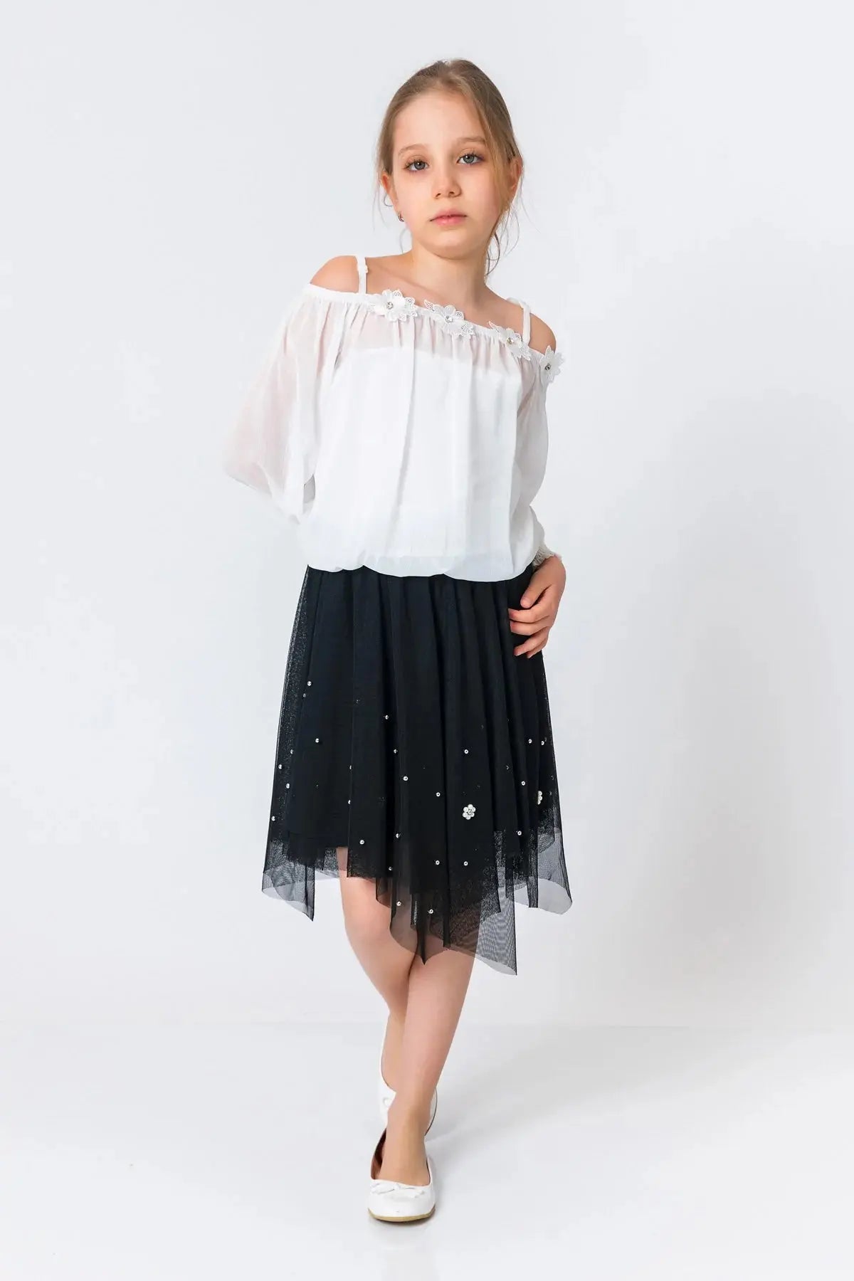 InCity Kids Girls High Low Fashion Skirt InCity Boys & Girls