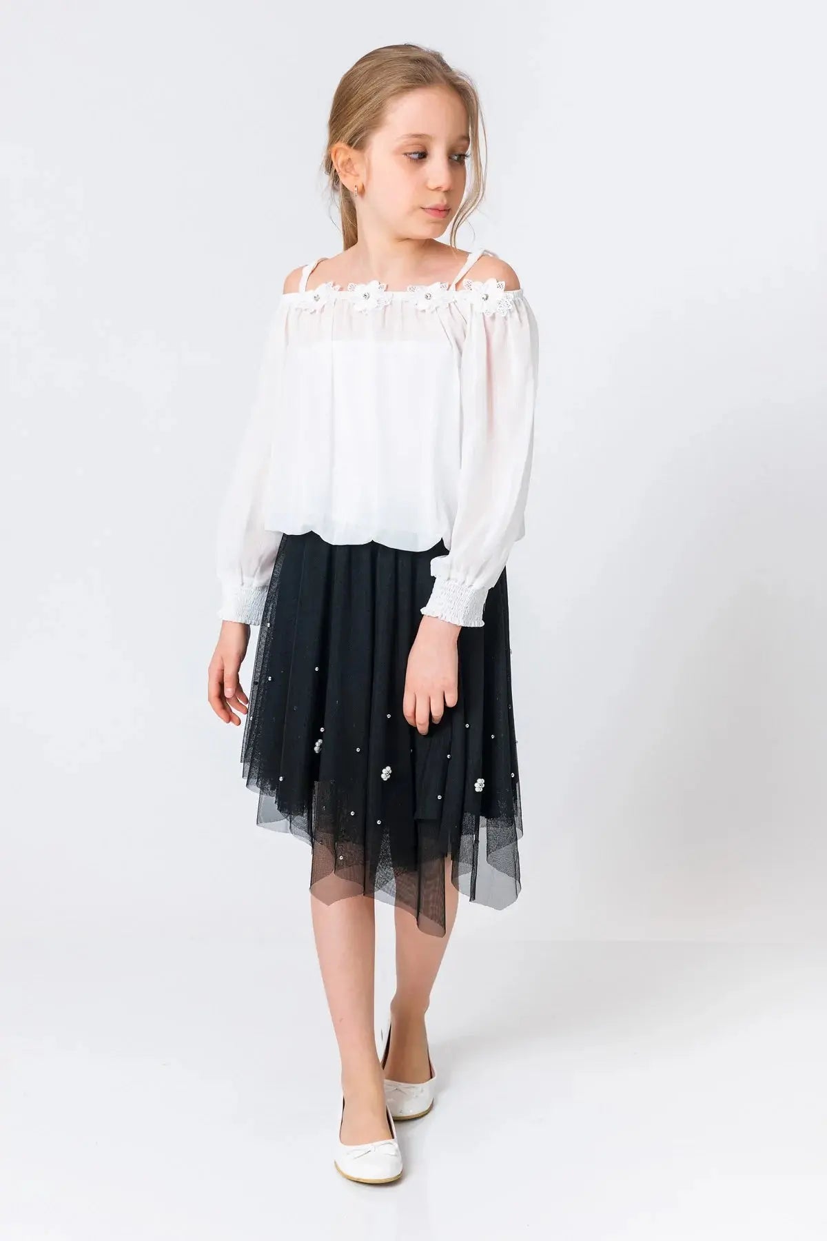 InCity Kids Girls High Low Fashion Skirt InCity Boys & Girls