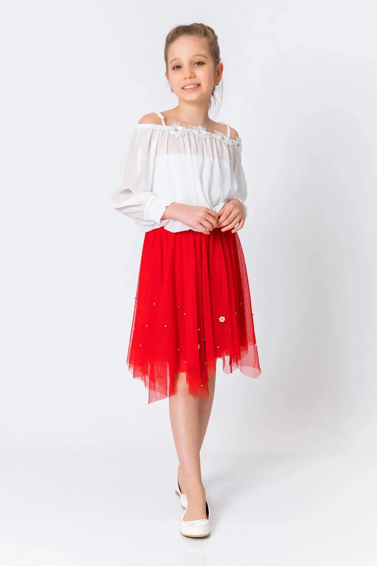 InCity Kids Girls High Low Fashion Skirt InCity Boys & Girls