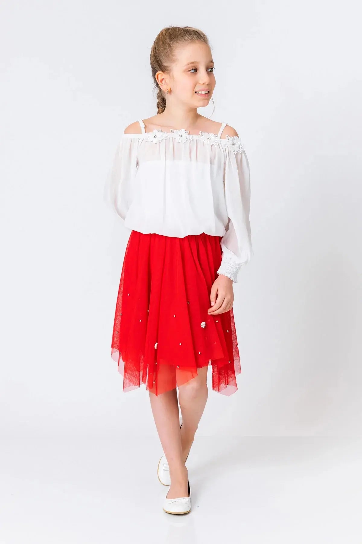 InCity Kids Girls High Low Fashion Skirt InCity Boys & Girls