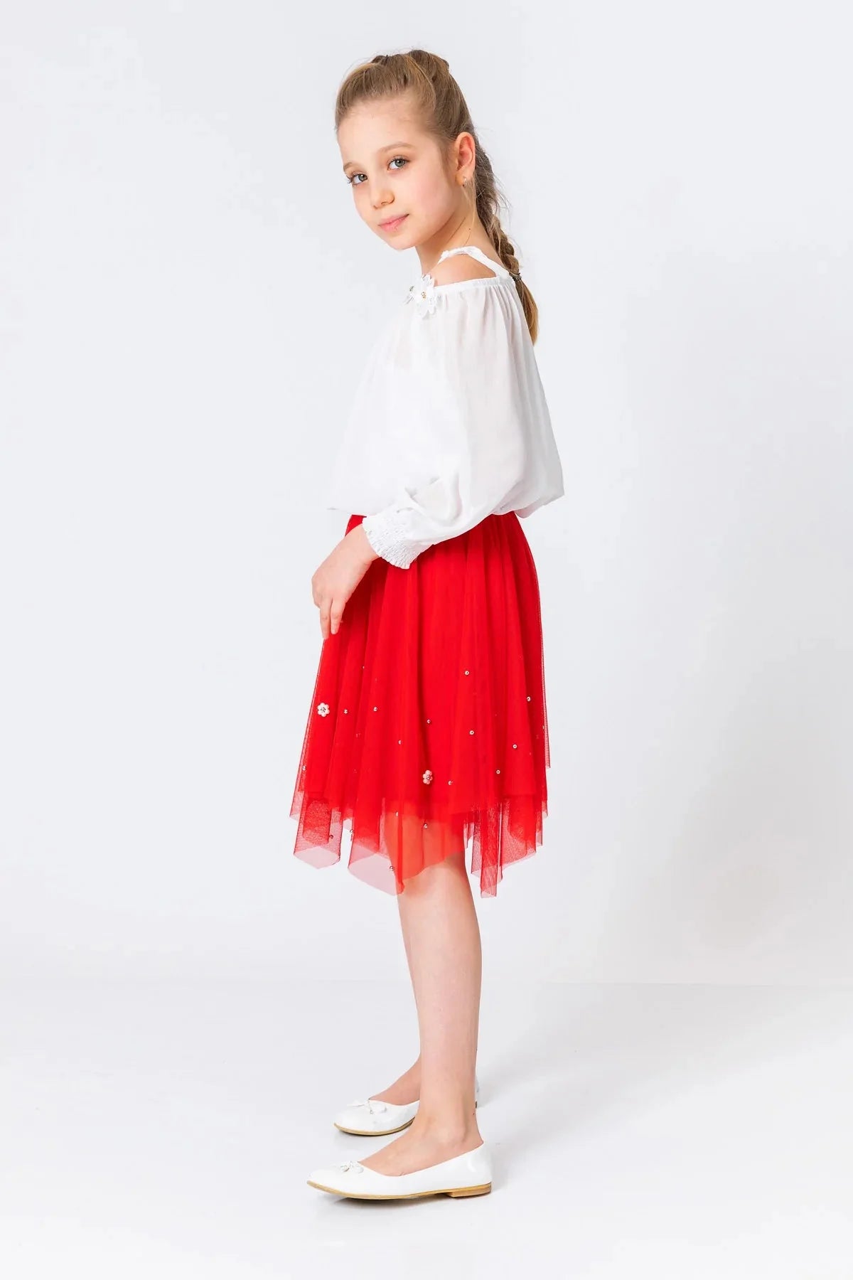 InCity Kids Girls High Low Fashion Skirt InCity Boys & Girls
