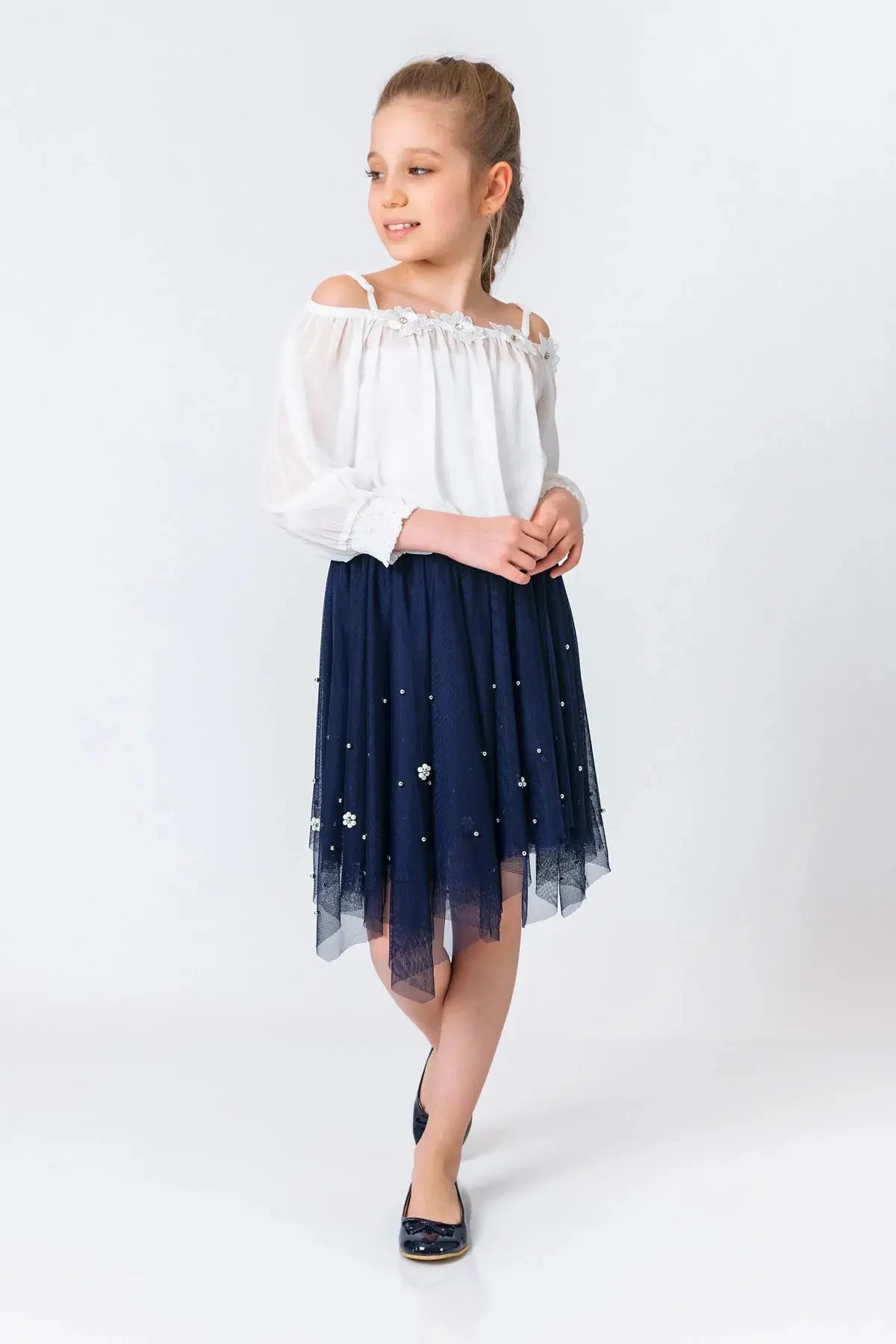 InCity Kids Girls High Low Fashion Skirt InCity Boys & Girls
