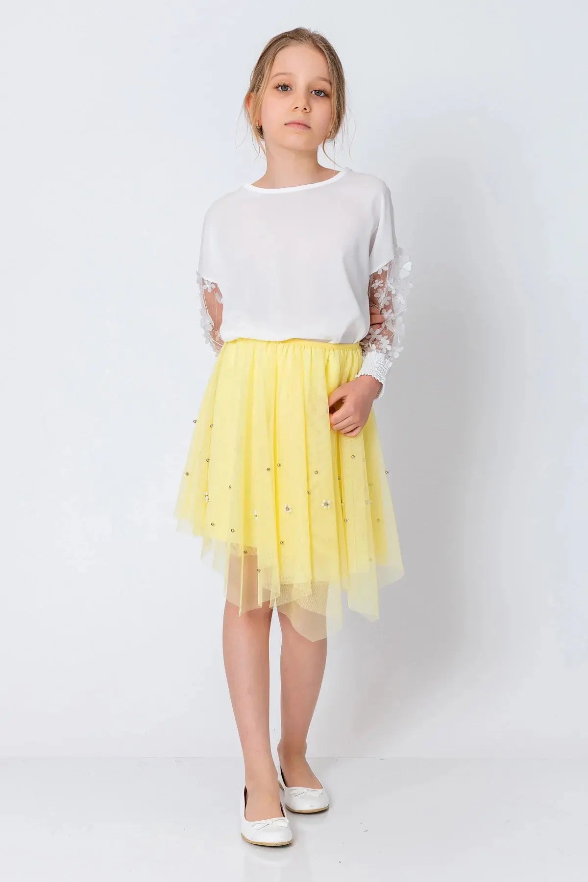 InCity Kids Girls High Low Fashion Skirt InCity Boys & Girls