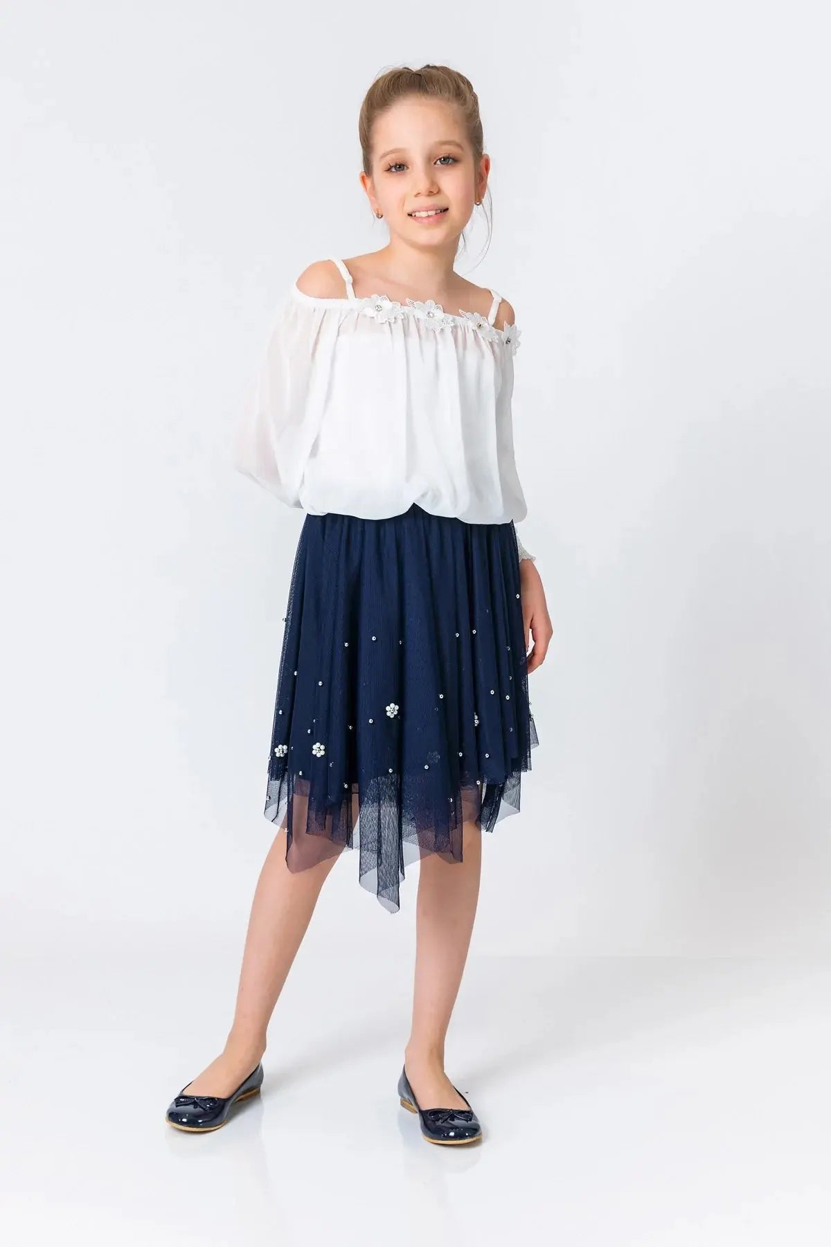 InCity Kids Girls High Low Fashion Skirt InCity Boys & Girls