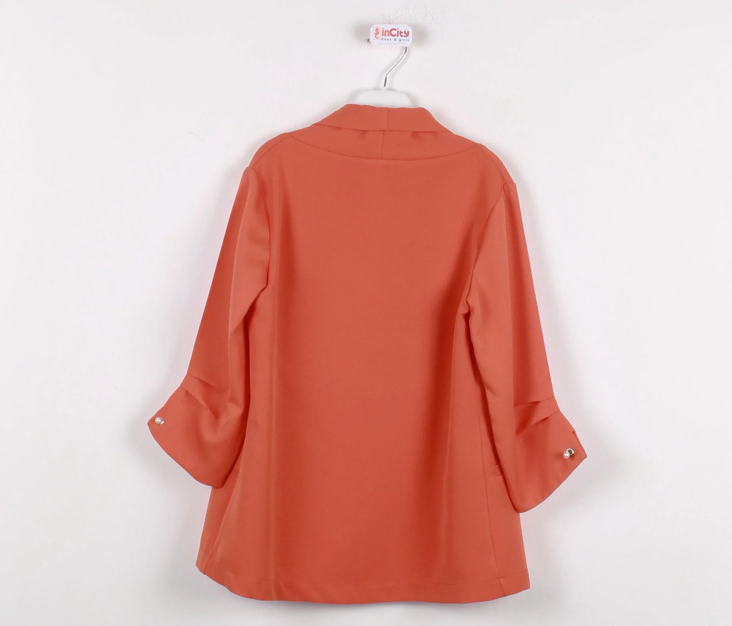 InCity Kids Girls Open Front 3/4 Sleeve Dress Jacket InCity Boys & Girls