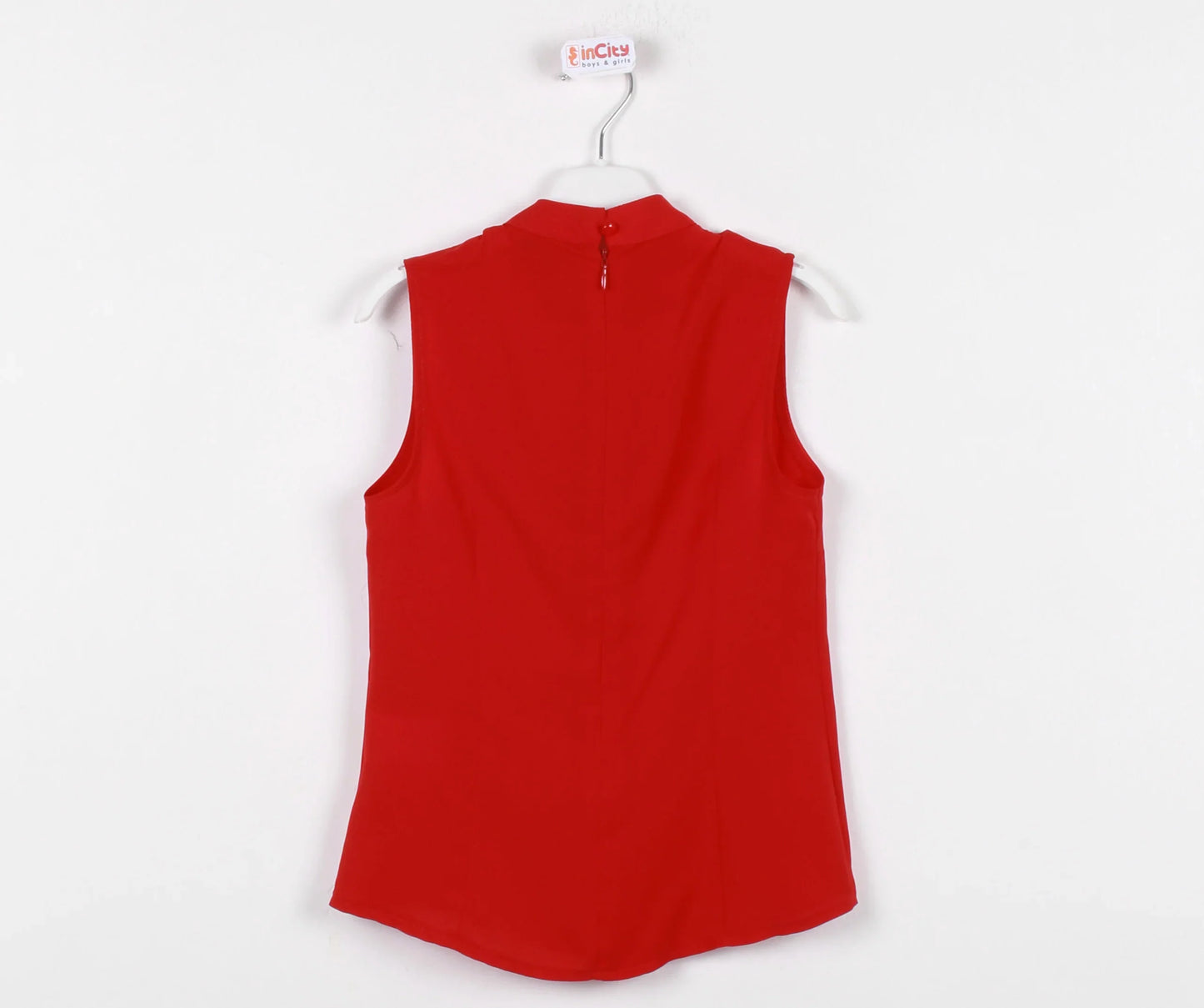 InCity Kids Girls Sleeveless Plain Fashion Dress Blouse InCity Boys & Girls