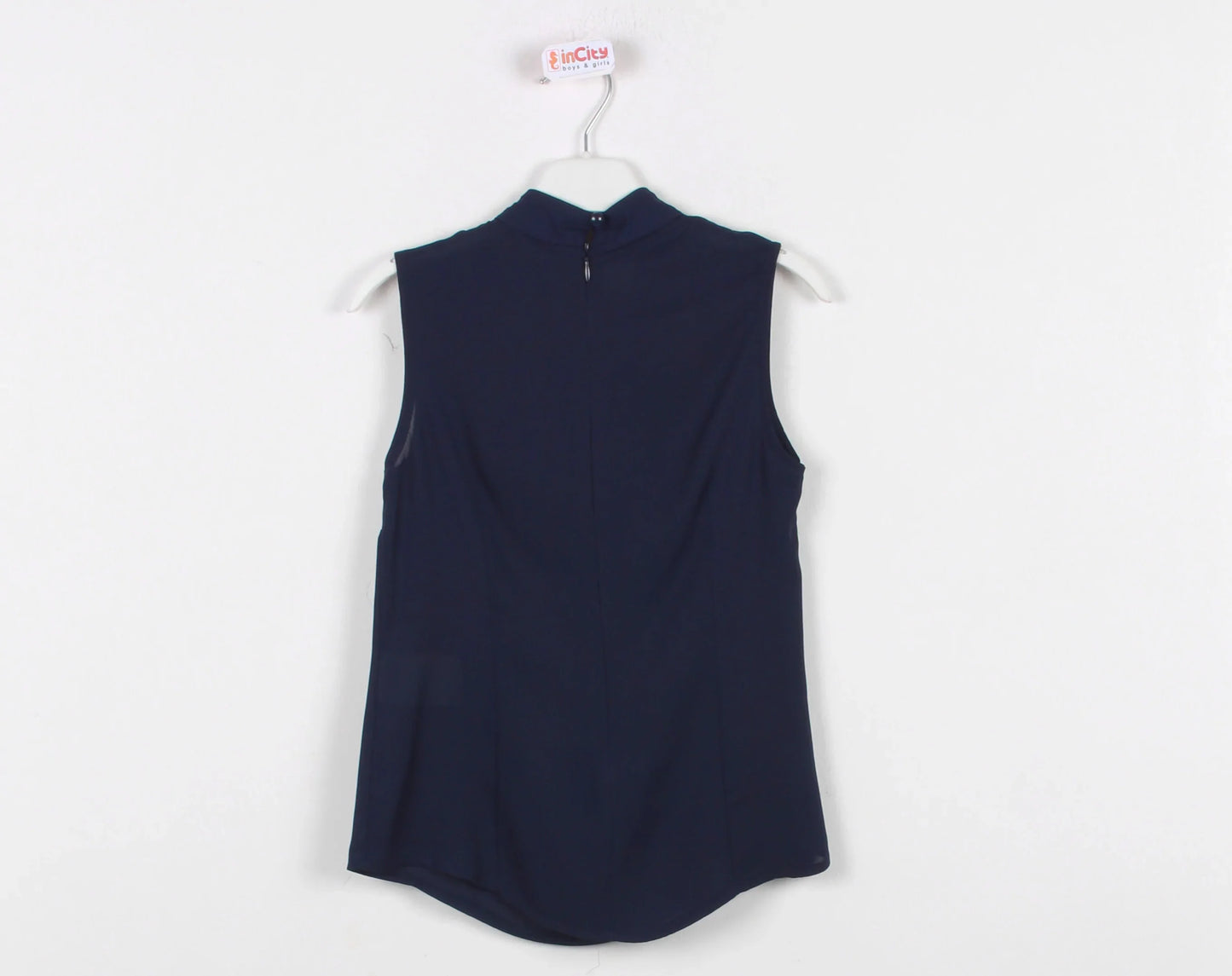 InCity Kids Girls Sleeveless Plain Fashion Dress Blouse InCity Boys & Girls