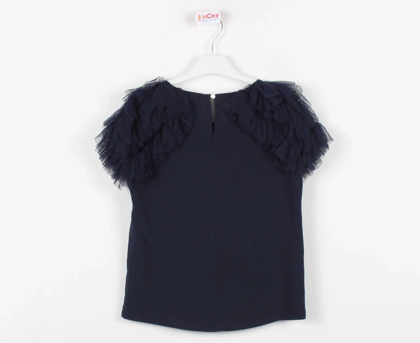 InCity Kids Girls Ruffle Sleeve Fashion Blouse InCity Boys & Girls