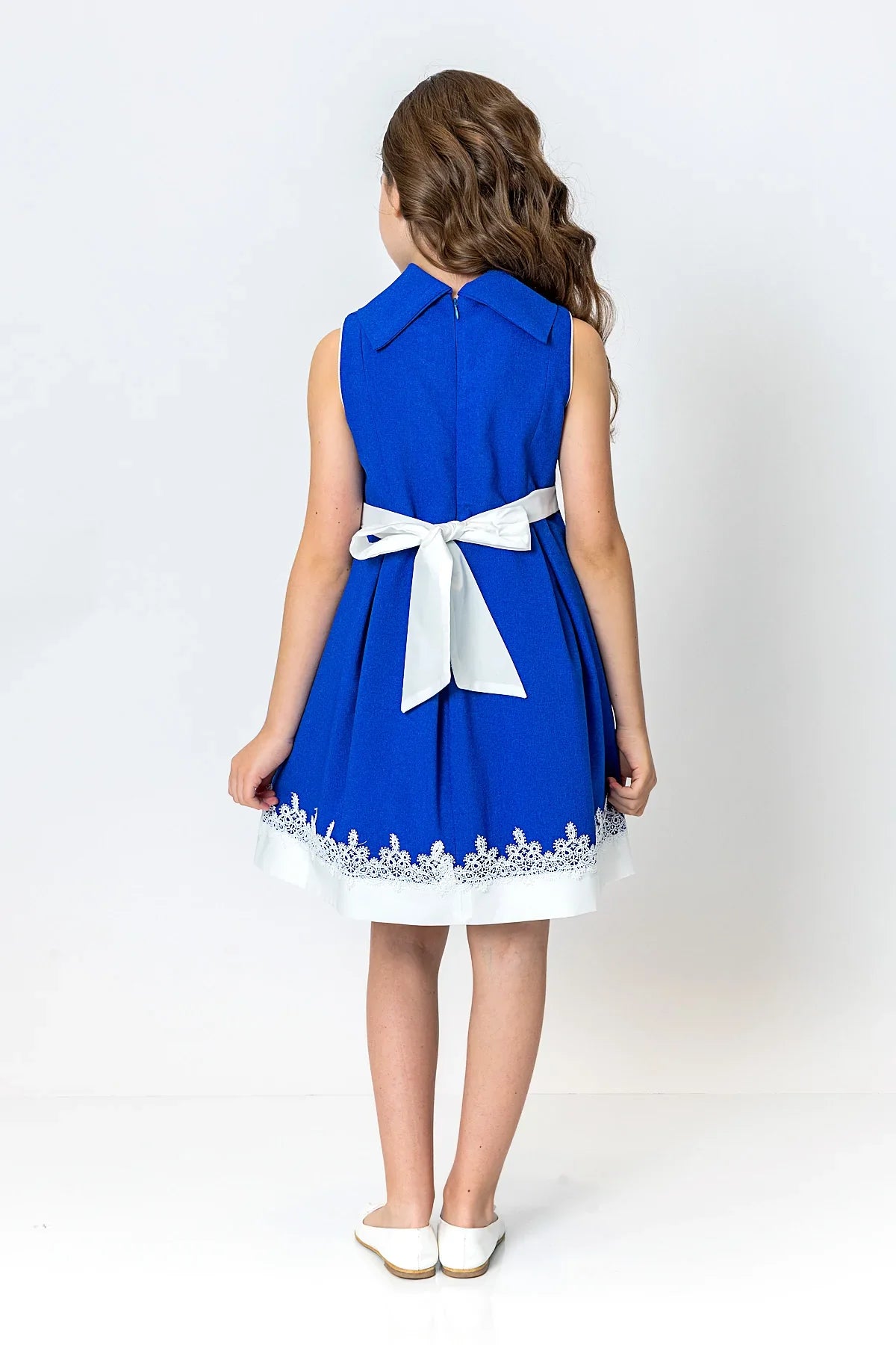 InCity Kids Girls Cowl Neck Lace Floral Fashion Dress InCity Boys & Girls