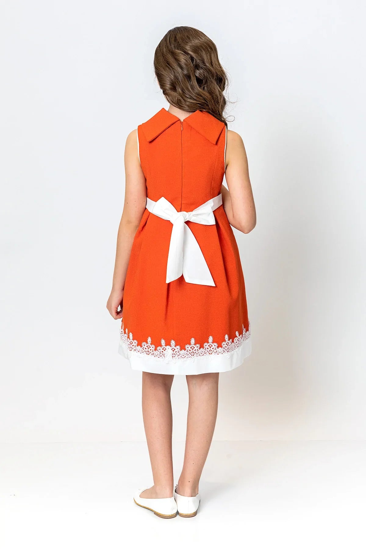 InCity Kids Girls Cowl Neck Lace Floral Fashion Dress InCity Boys & Girls