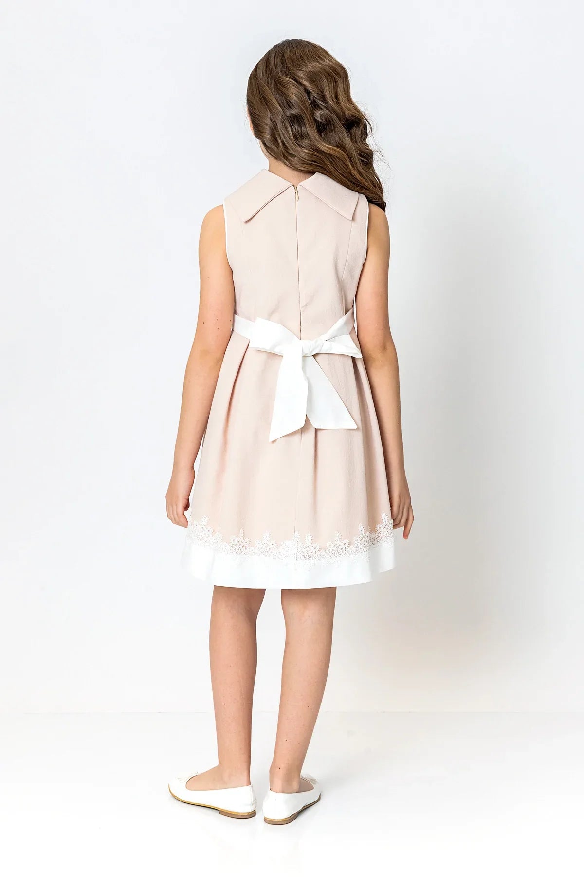 InCity Kids Girls Cowl Neck Lace Floral Fashion Dress InCity Boys & Girls