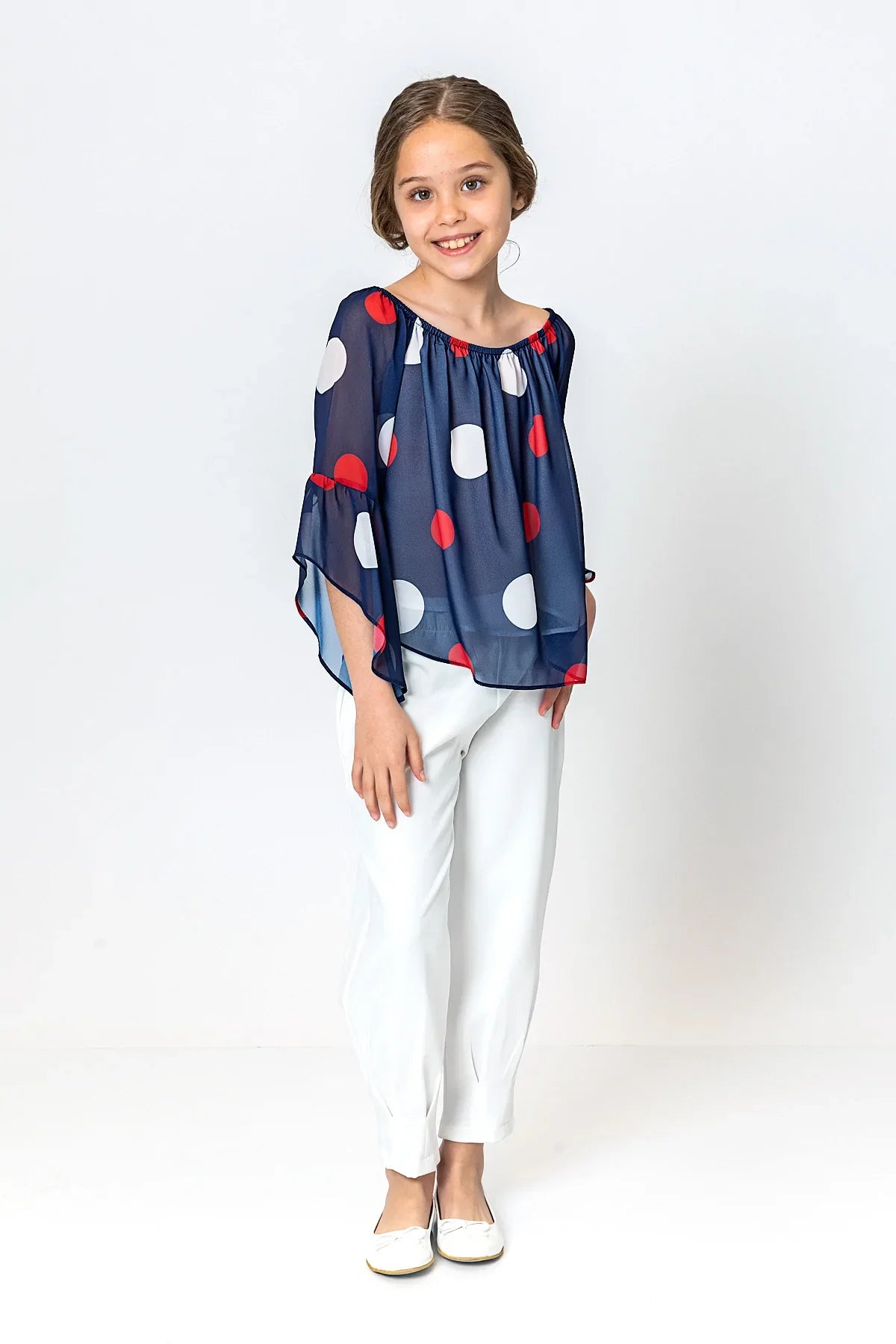 InCity Kids Girls Elastic Waist Solid Pants InCity Boys & Girls