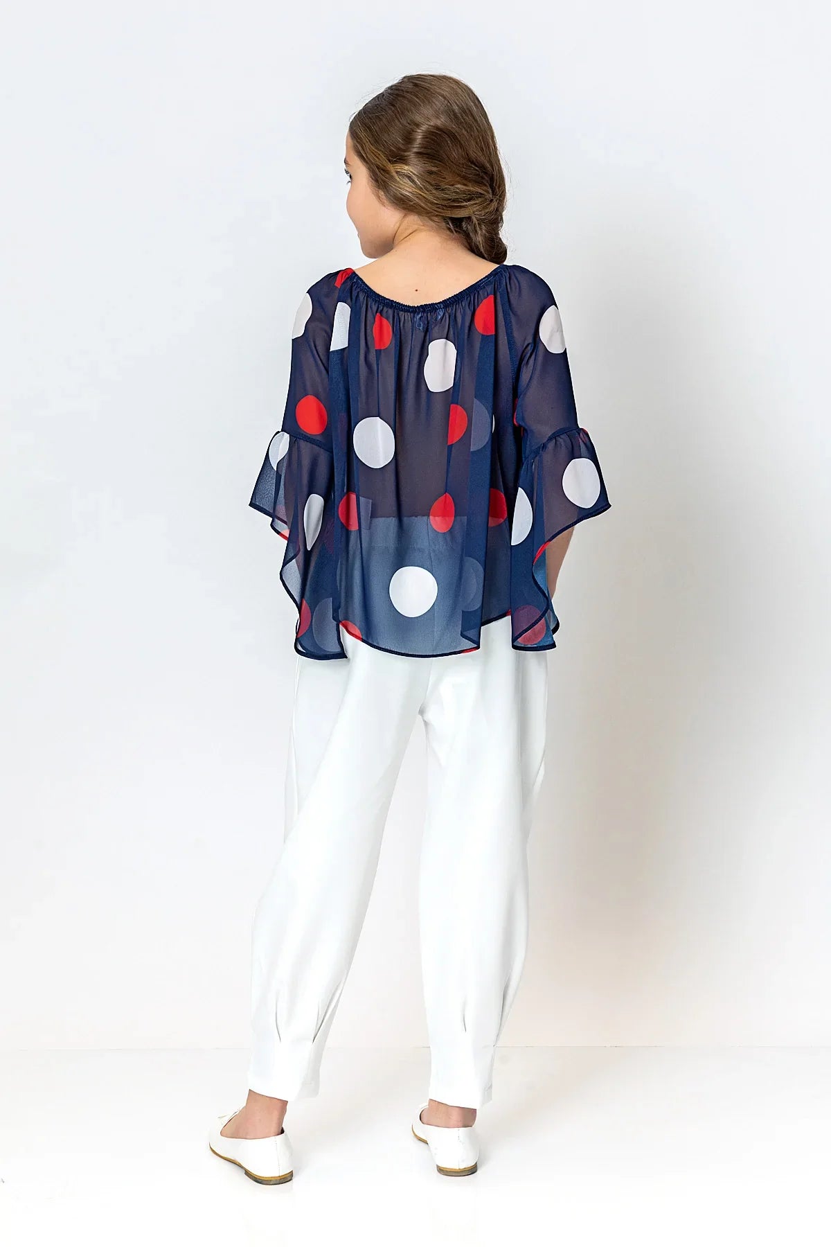 InCity Kids Girls Elastic Waist Solid Pants InCity Boys & Girls