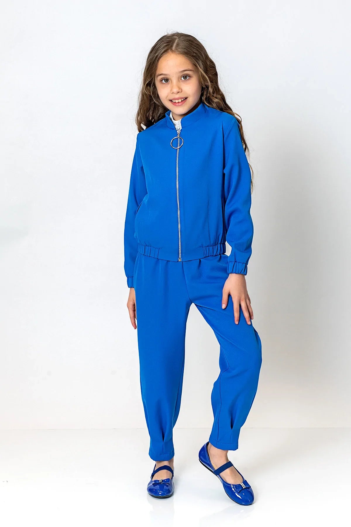 InCity Kids Girls Elastic Waist Solid Pants InCity Boys & Girls