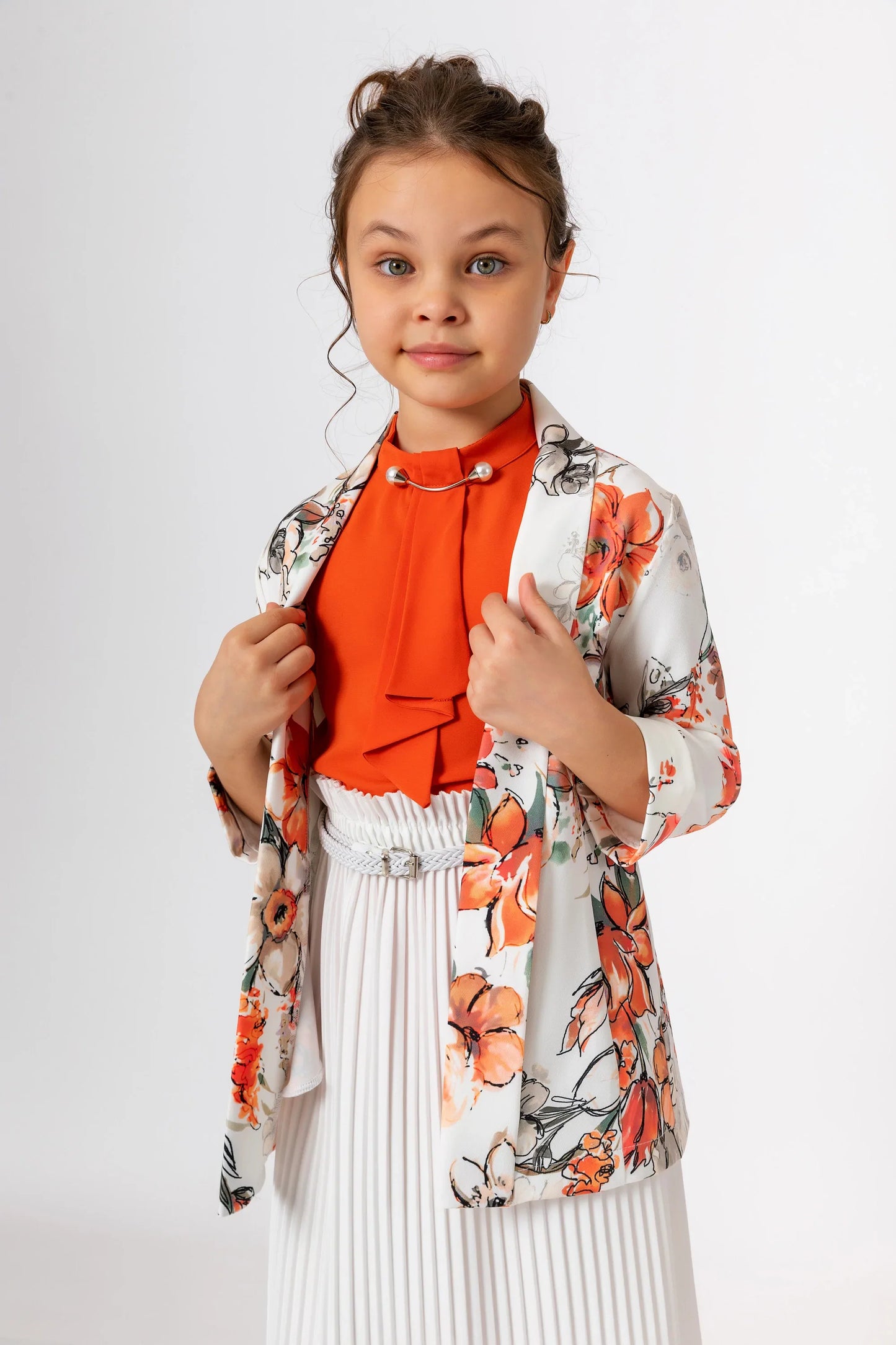 InCity Kids Girls Sleeveless Plain Fashion Dress Blouse InCity Boys & Girls