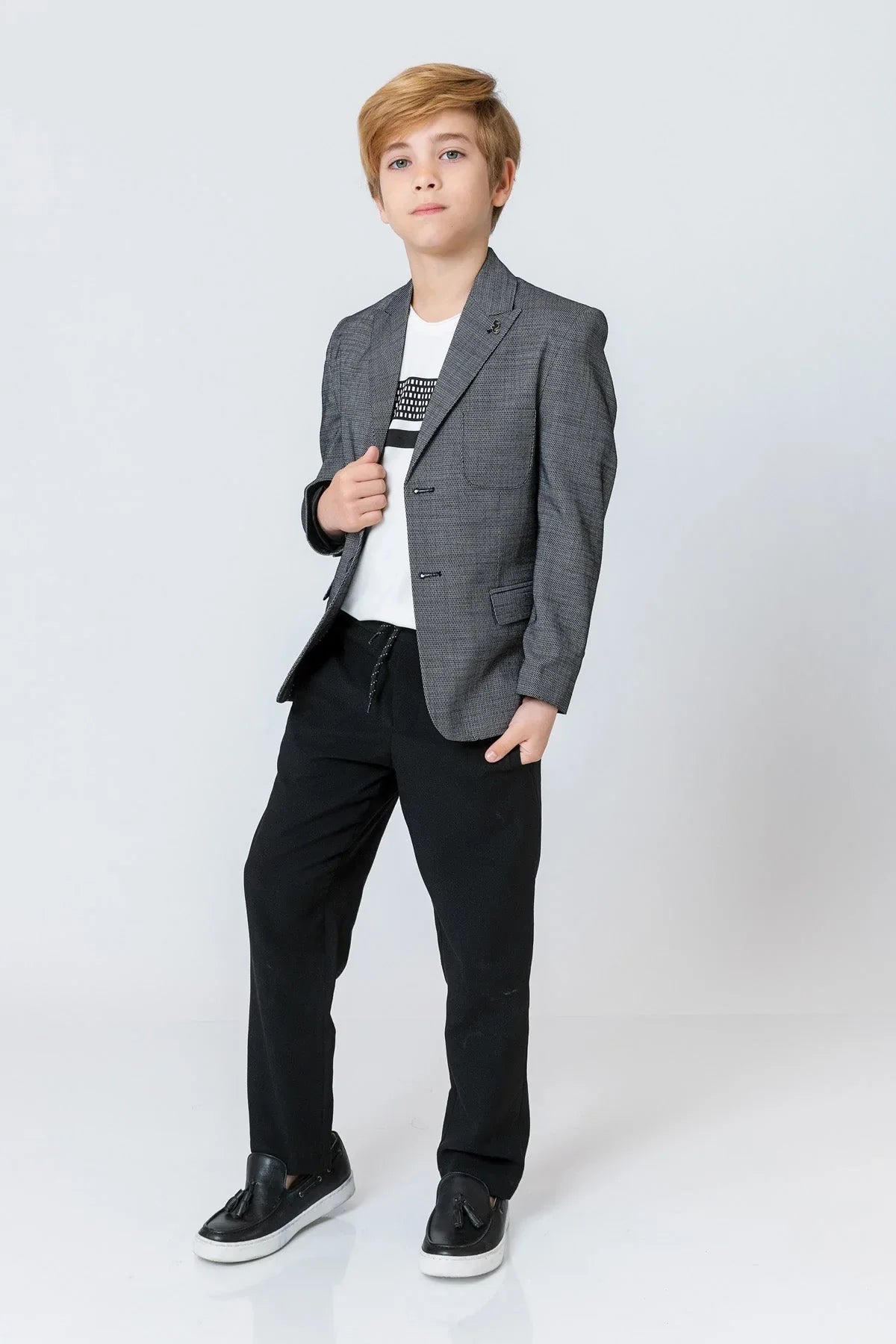 InCity Kids Boys Classic Fashion Suit Blazer InCity Boys & Girls