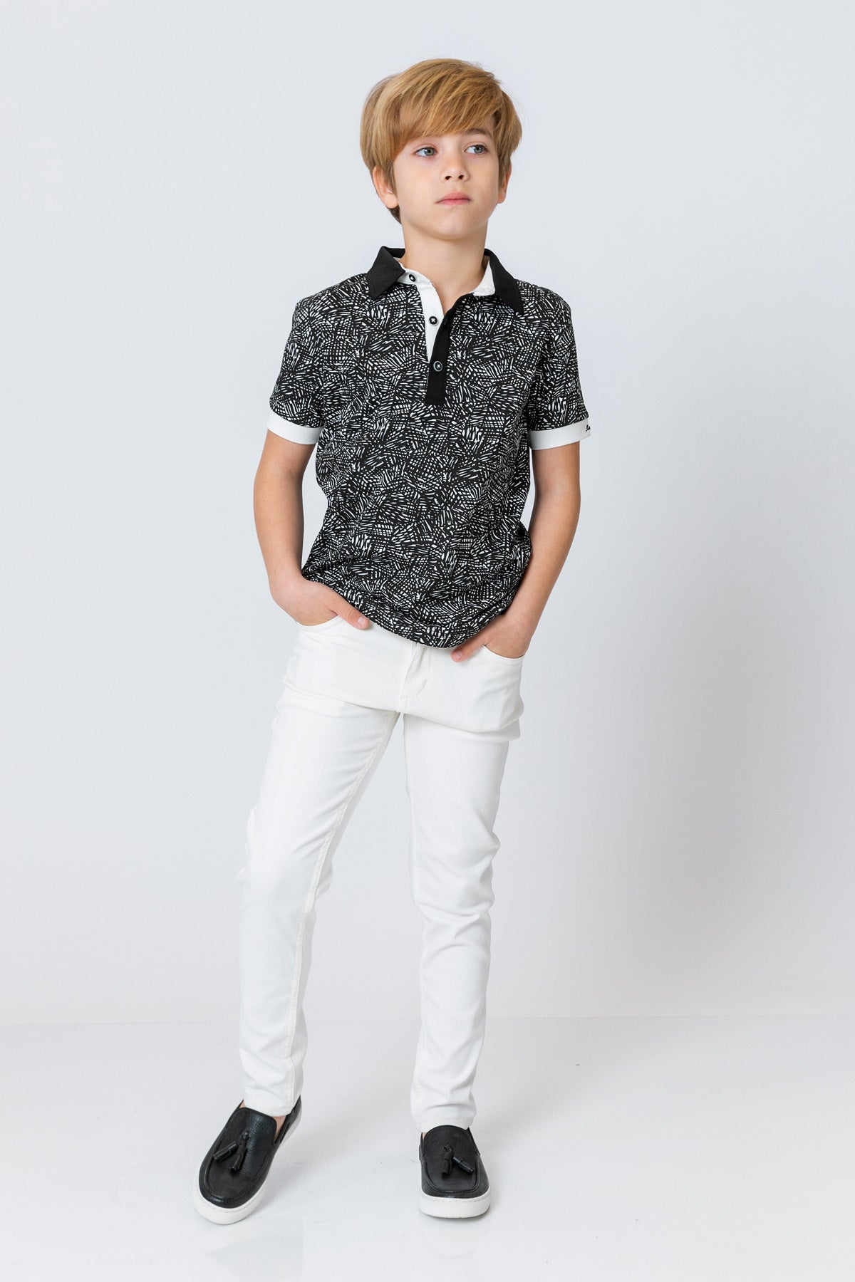 InCity Kids Boys Solid Straight Leg Fashion Dress Pants InCity Boys & Girls