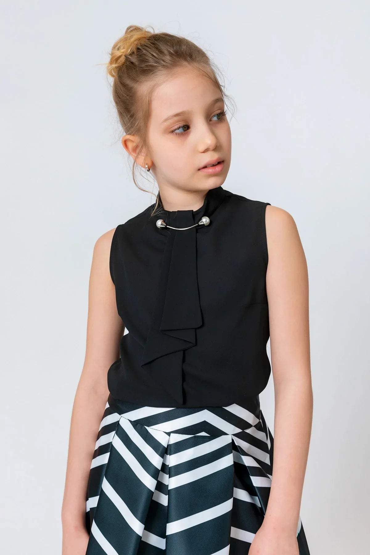 InCity Kids Girls Printed Midi Fashion Skirt InCity Boys & Girls