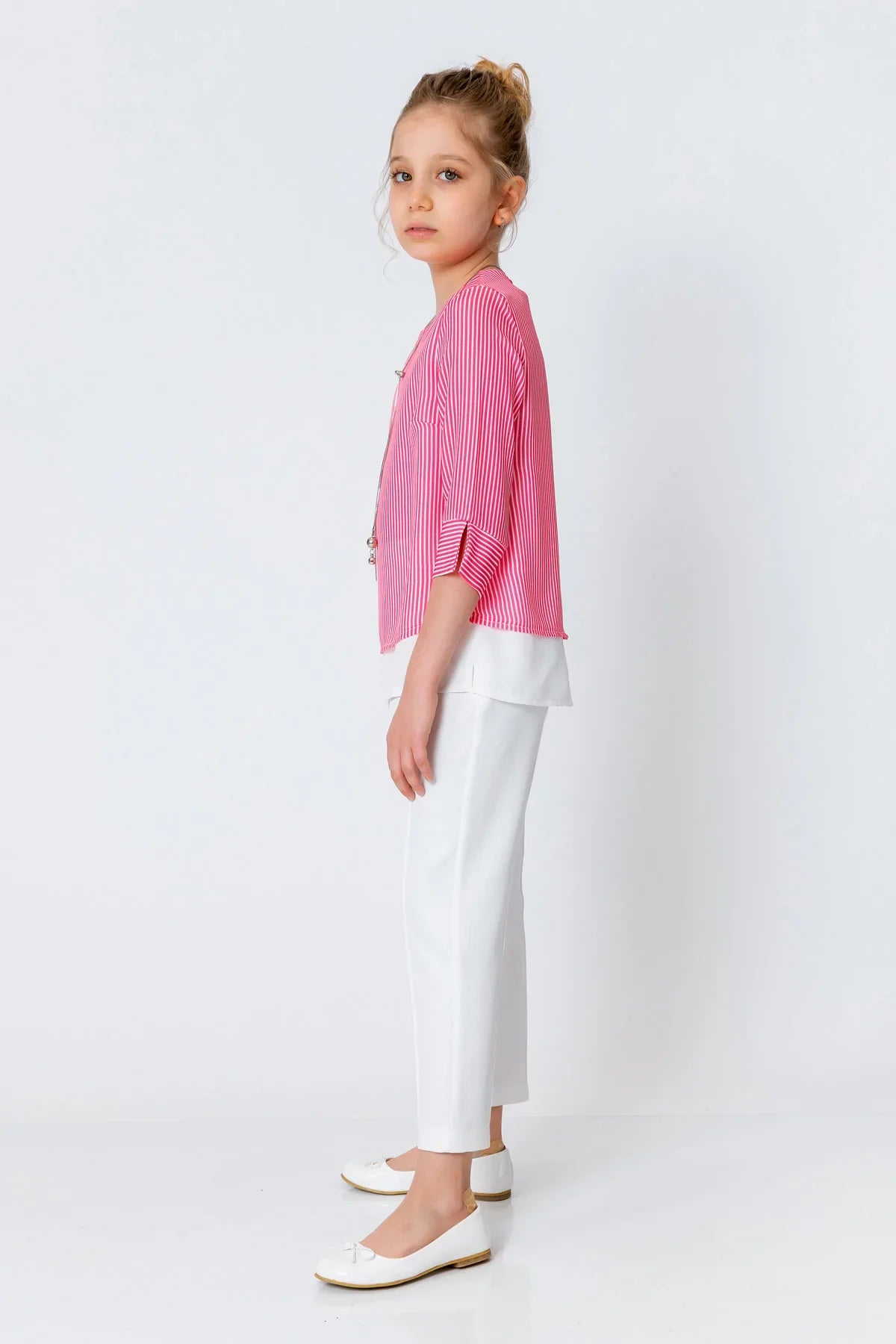 InCity Kids Girls Classic Straight Leg Fashion Pants InCity Boys & Girls